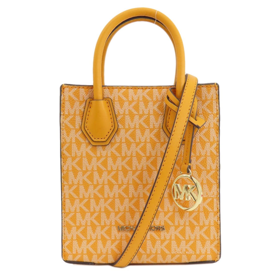 PVC Michael Kors MK Signature 2WAY Handbag: PVC Michael Kors MK Signature 2WAY Handbag This listing features PVC Michael Kors MK Signature 2WAY Handbag. Item specifics are provided below. Item Specifics: Brand: Michael Kors Style: Handbag Exter