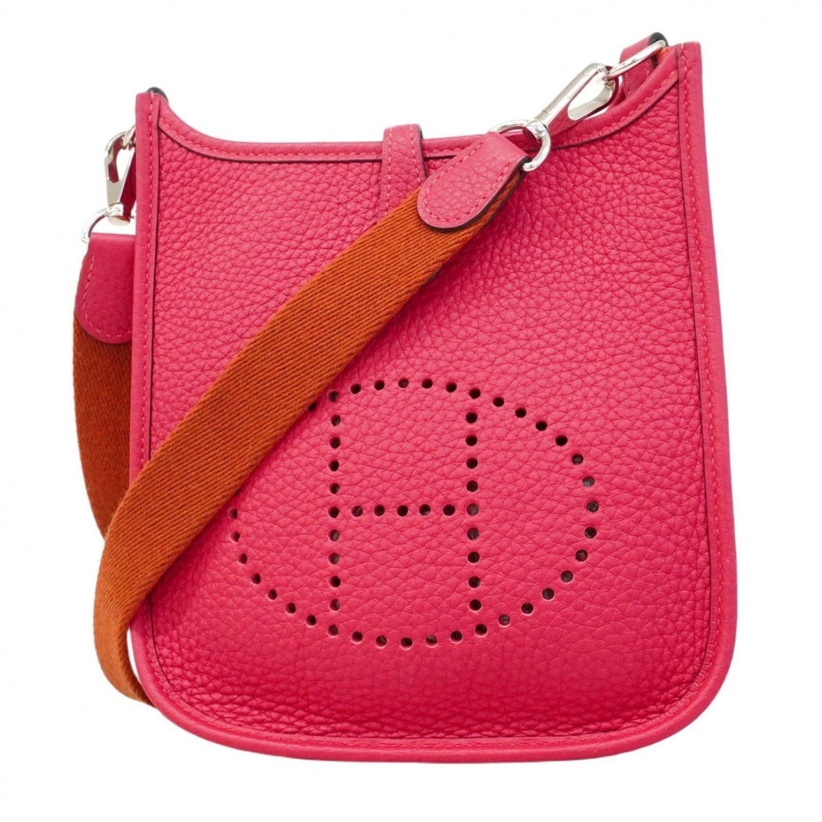 Leather Hermes Shoulder Bag Taurillon Clemence (1 of 13)