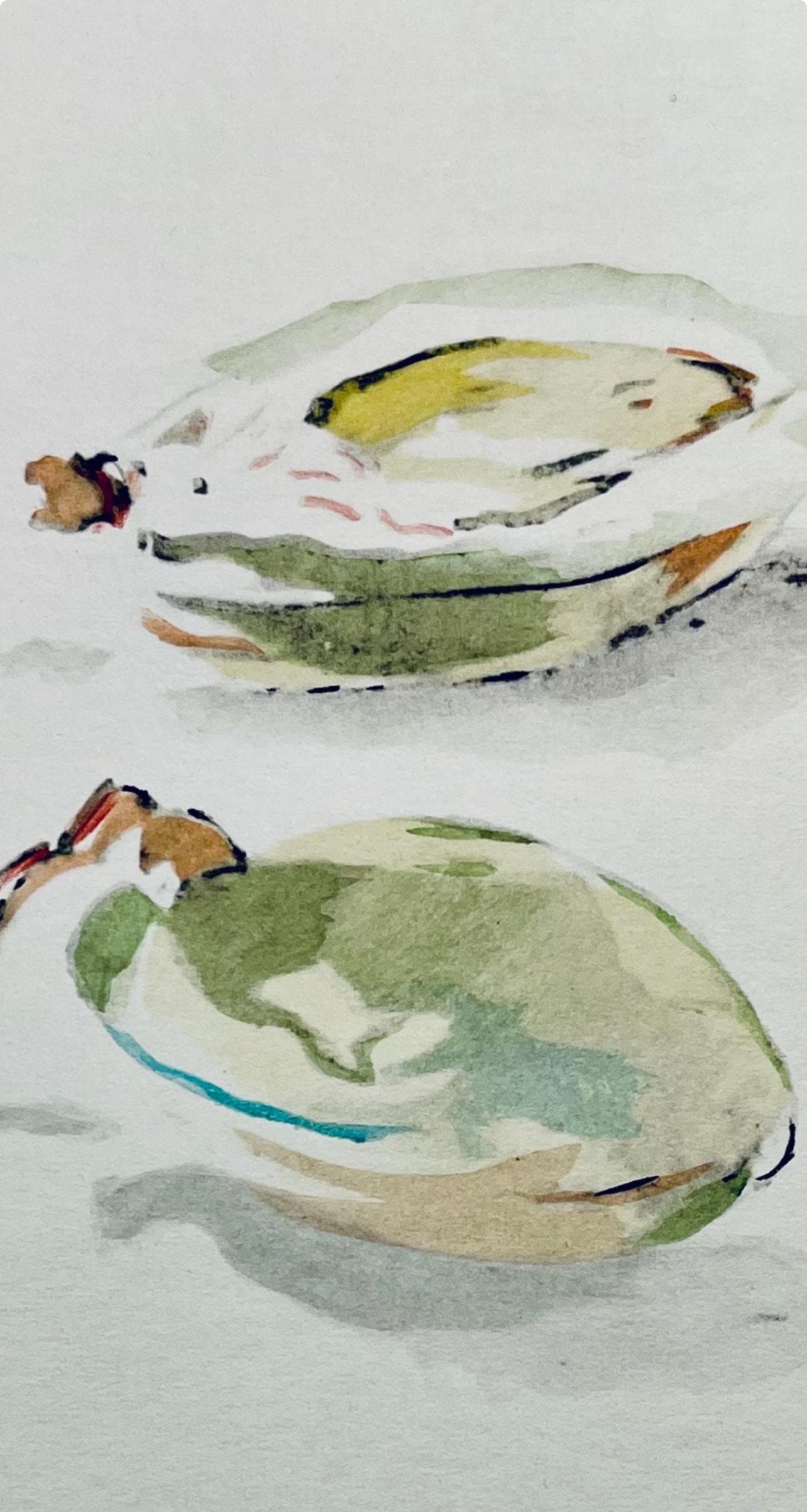 Lithograph - douard Manet - Composition - Letters with Aquarelles - 2