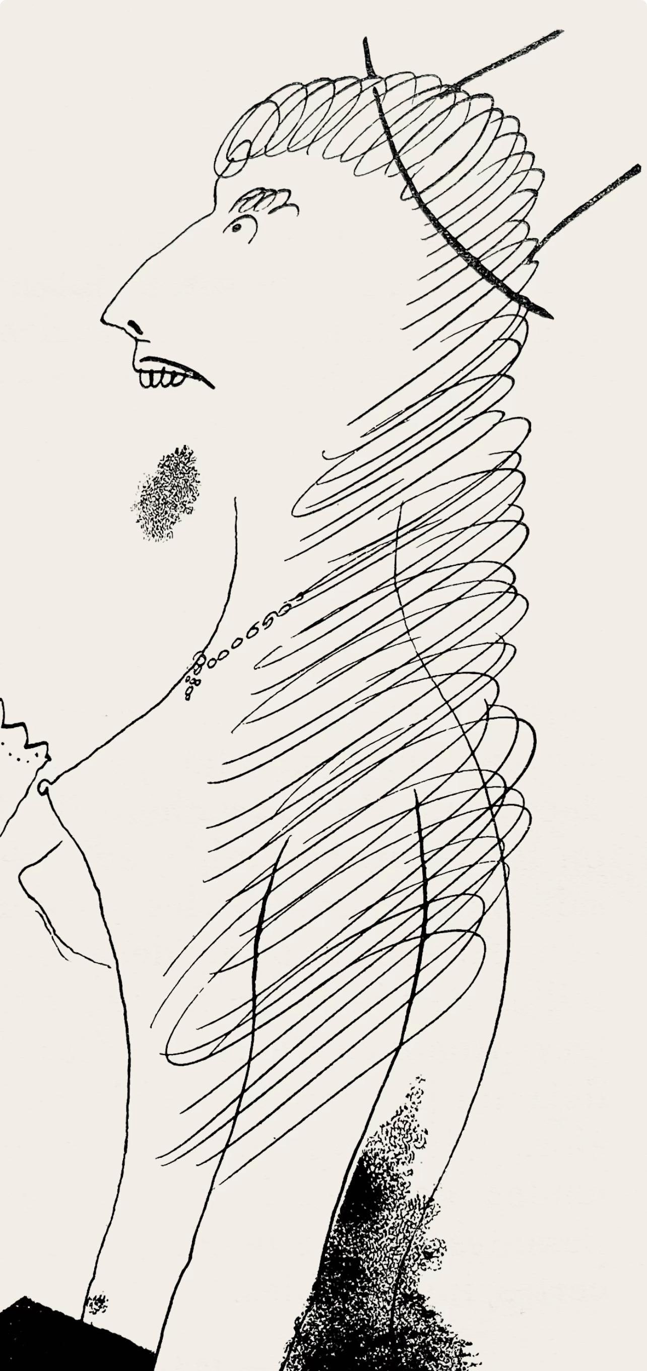 Lithograph - Marc Chagall - Composition - Suite Provinciale avec 92 dessins indits de Marc Chagall - 3