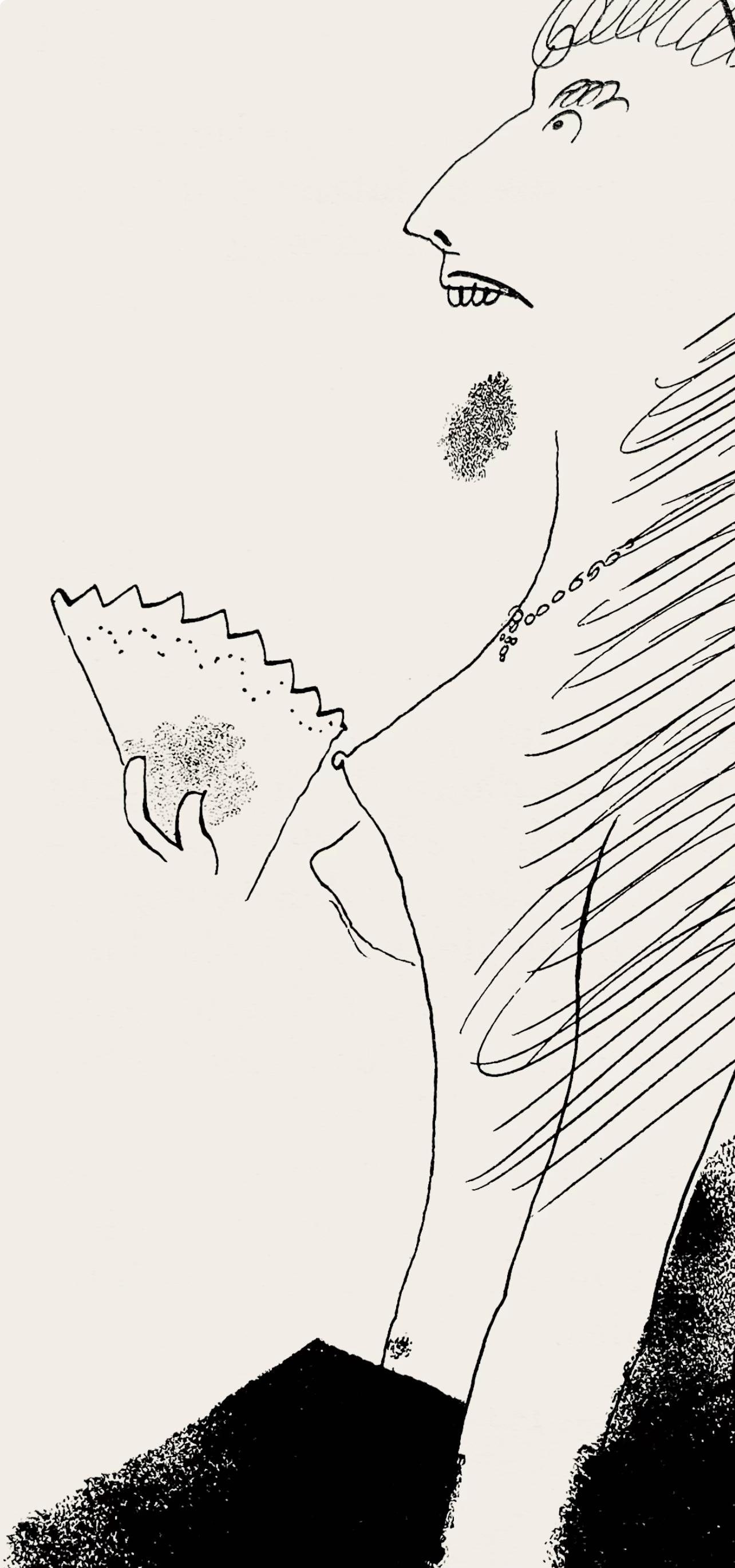 Lithograph - Marc Chagall - Composition - Suite Provinciale avec 92 dessins indits de Marc Chagall - 4