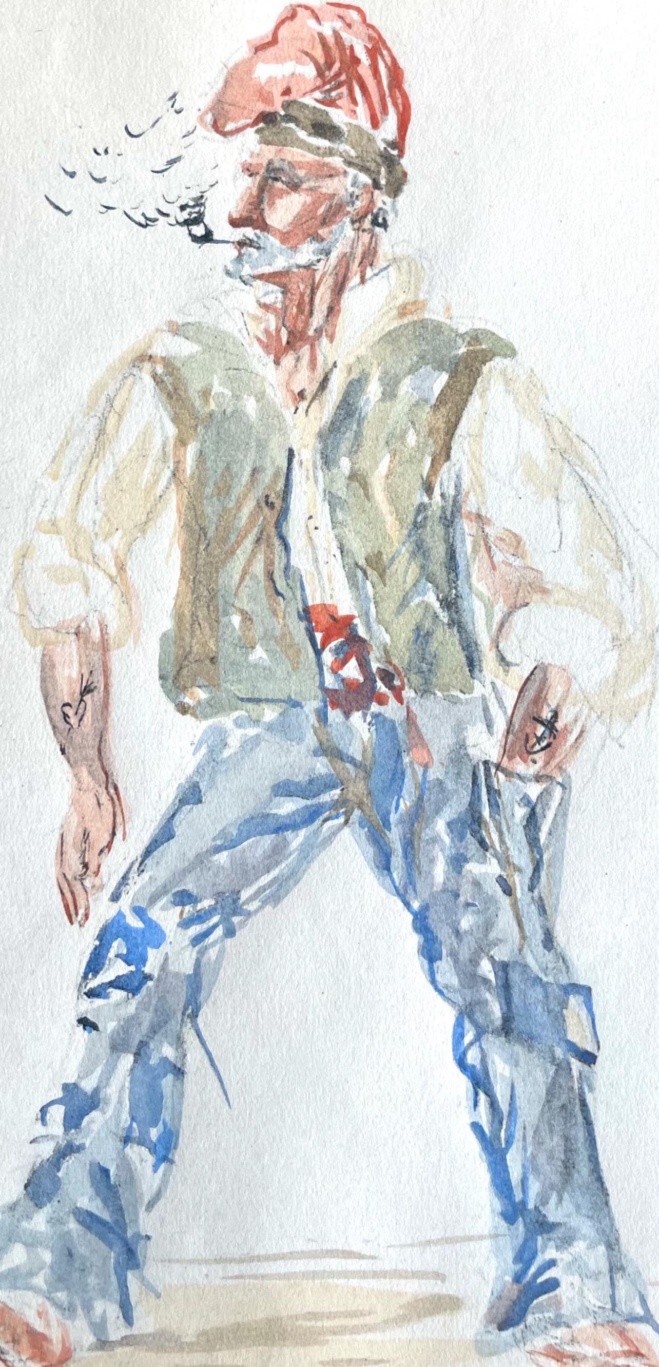 Lithograph - Henri de Toulouse-Lautrec - Composition - Toulouse-Lautrec - Album De Marine - 3