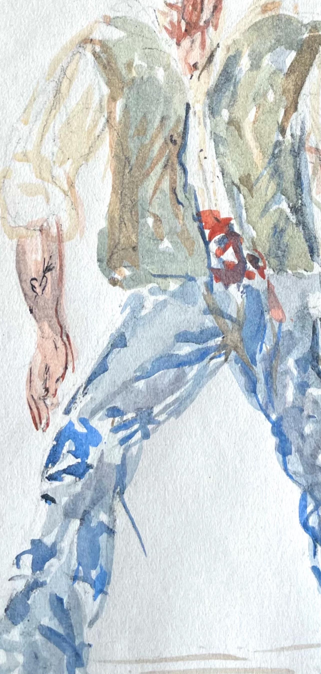 Lithograph - Henri de Toulouse-Lautrec - Composition - Toulouse-Lautrec - Album De Marine - 5