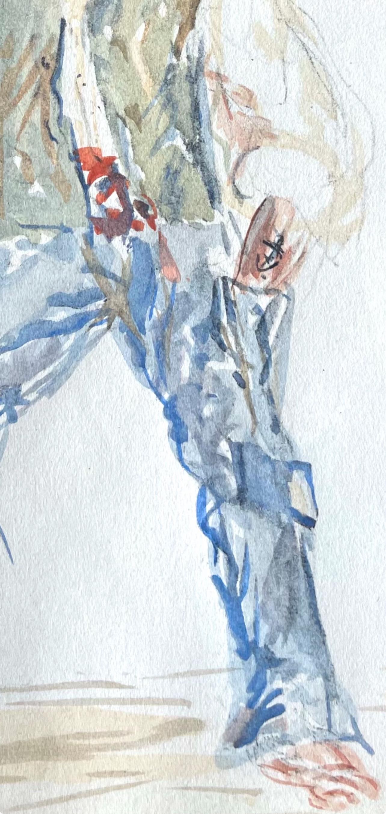 Lithograph - Henri de Toulouse-Lautrec - Composition - Toulouse-Lautrec - Album De Marine - 6