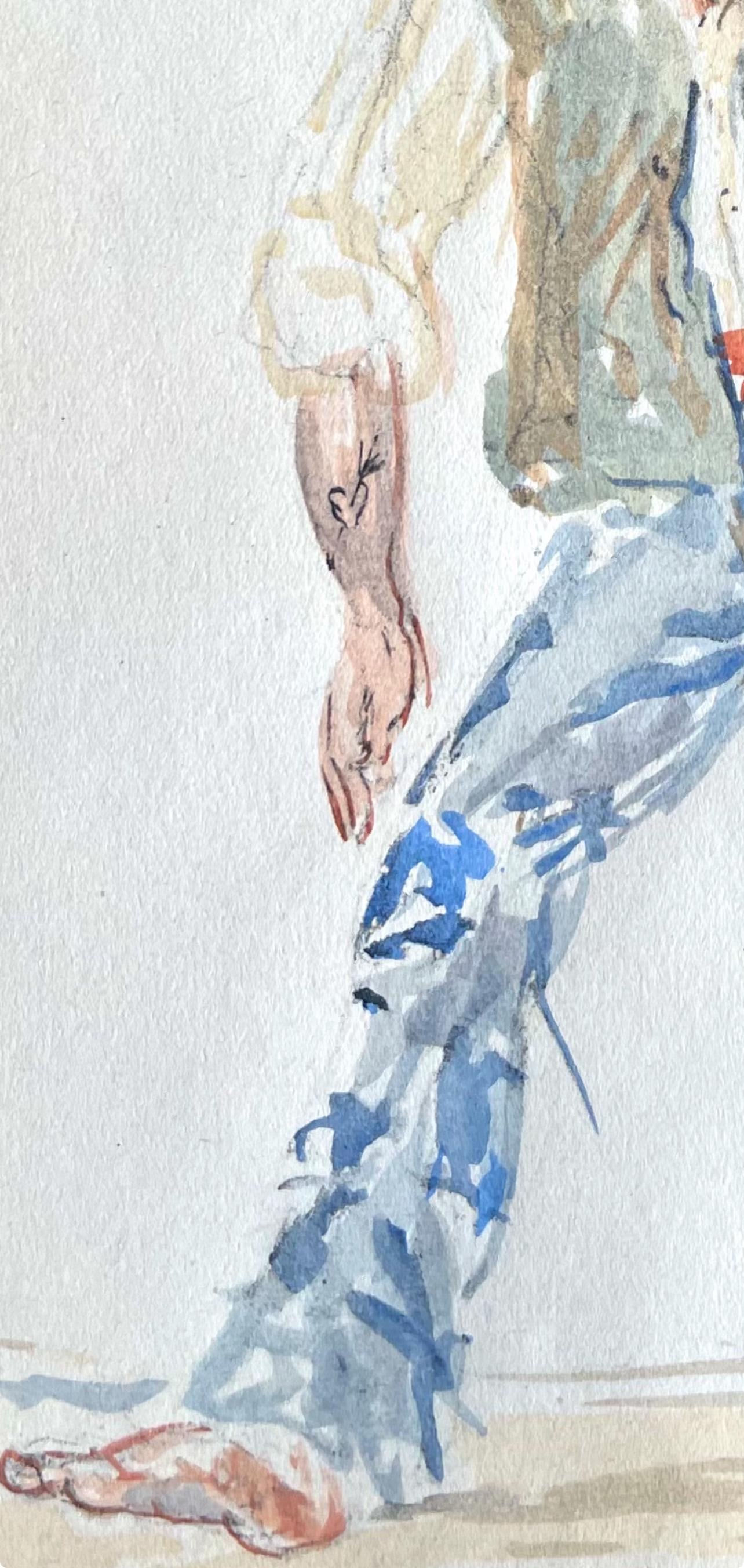 Lithograph - Henri de Toulouse-Lautrec - Composition - Toulouse-Lautrec - Album De Marine - 7