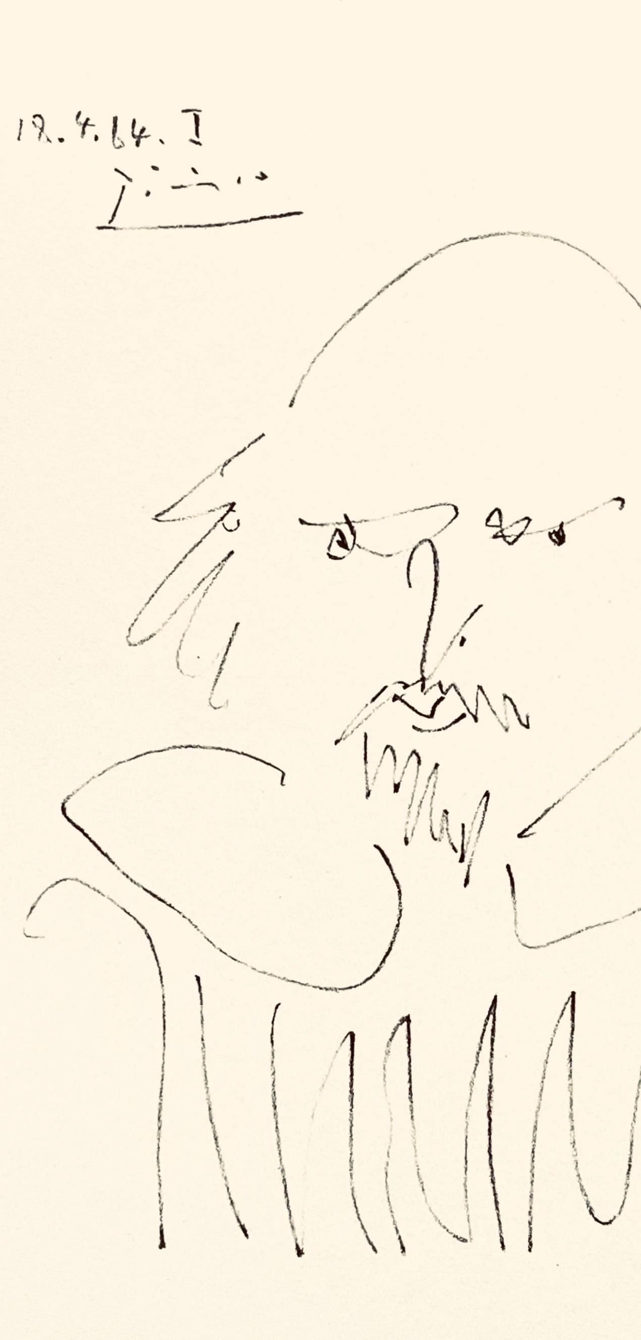 Lithograph - Pablo Picasso - Shakespeare X (Bloch 1197) - Picasso-Aragon Shakespeare - 2