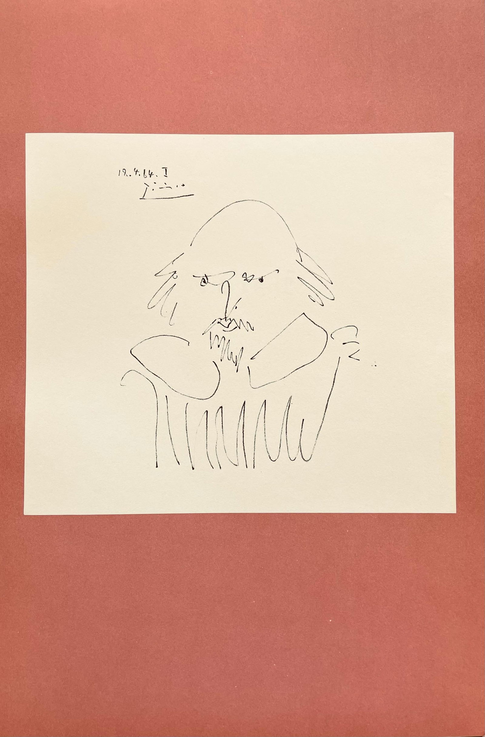 Lithograph - Pablo Picasso - Shakespeare X (Bloch 1197) - Picasso-Aragon Shakespeare - 4