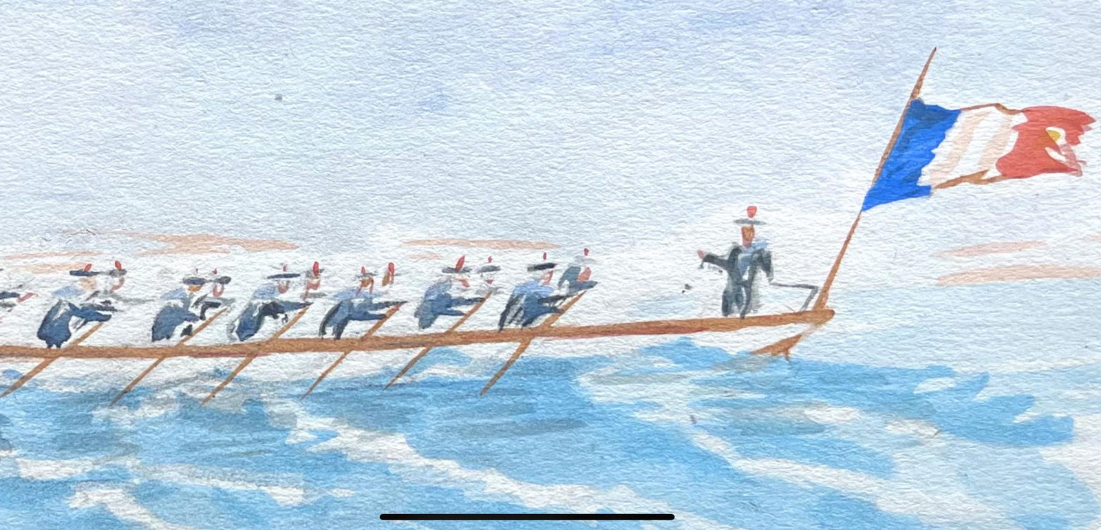 Lithograph - Henri de Toulouse-Lautrec - Composition - Toulouse-Lautrec - Album De Marine - 3