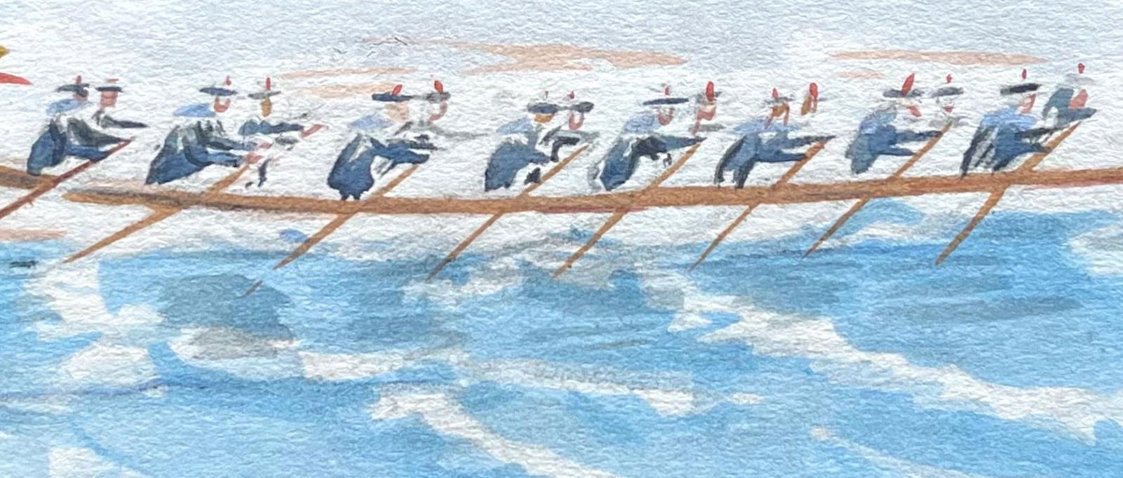 Lithograph - Henri de Toulouse-Lautrec - Composition - Toulouse-Lautrec - Album De Marine - 6