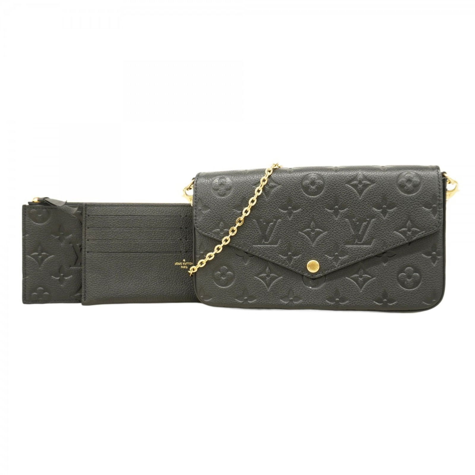 Wallet Louis Vuitton Chain/ Shoulder: Wallet Louis Vuitton Chain/ Shoulder This listing features Wallet Louis Vuitton Chain/ Shoulder. Item specifics are provided below. Item Specifics: Brand: Louis Vuitton Type: Chain/Shoulder Wallet