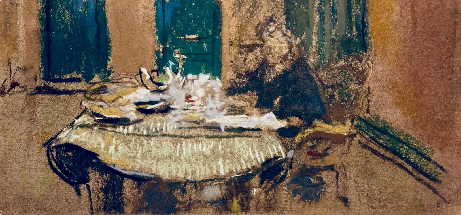 Lithograph - douard Vuillard - Composition - Vuillard - Douze Pastels - 2