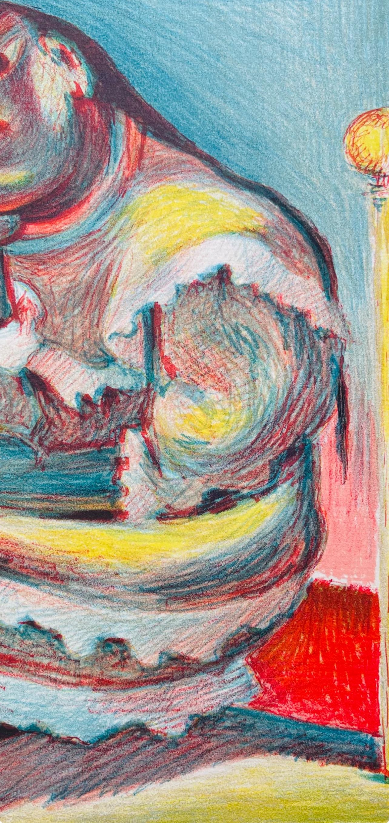 Lithograph - Jean Charlot - Composition - 4