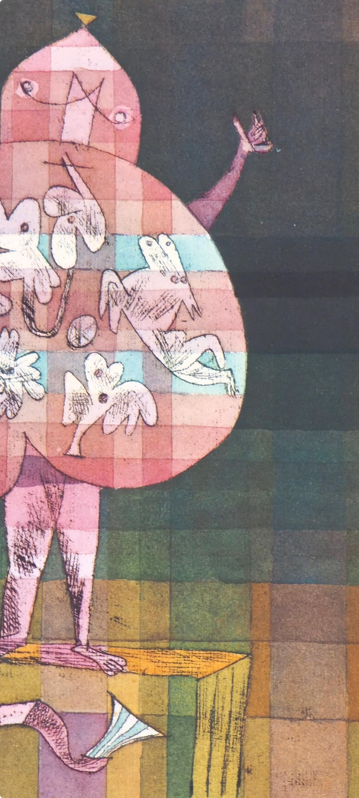 1964 - Paul Klee - Bauchredner und Rufer im Moor - 12 aquarelles - Lithograph and Pochoir - 3