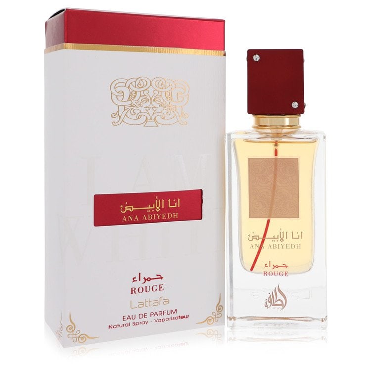 (Unisex) Ana Abiyedh I Am White Rouge Perfume By Lattafa Eau De Parfum Spray: (Unisex) Ana Abiyedh I Am White Rouge Perfume By Lattafa Eau De Parfum Spray This listing features (Unisex) Ana Abiyedh I Am White Rouge Perfume By Lattafa Eau De Parfum Spray. Item specifics are prov
