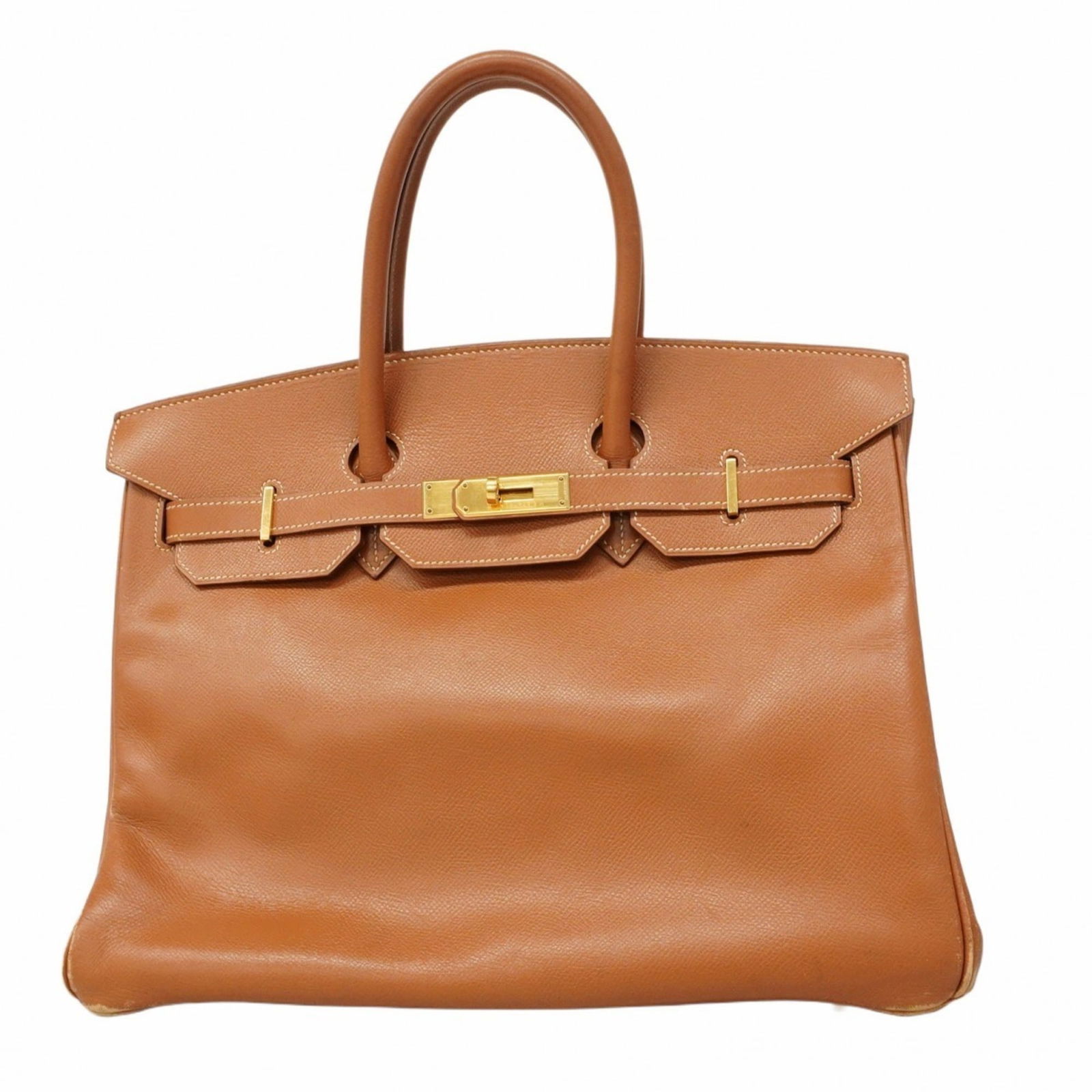Leather Hermes Handbag Courchevel (1 of 19)