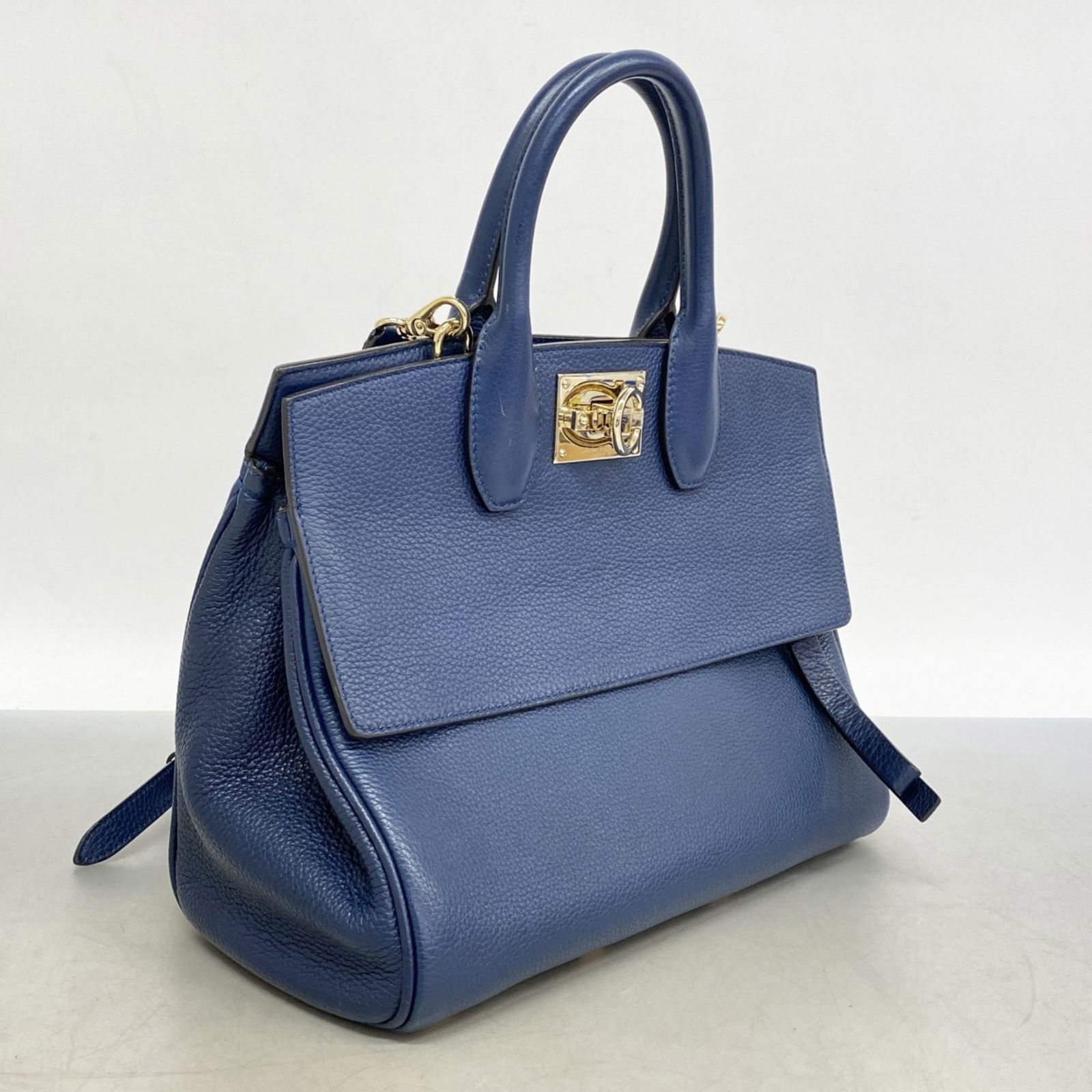 Leather Salvatore Ferragamo Handbag - 2