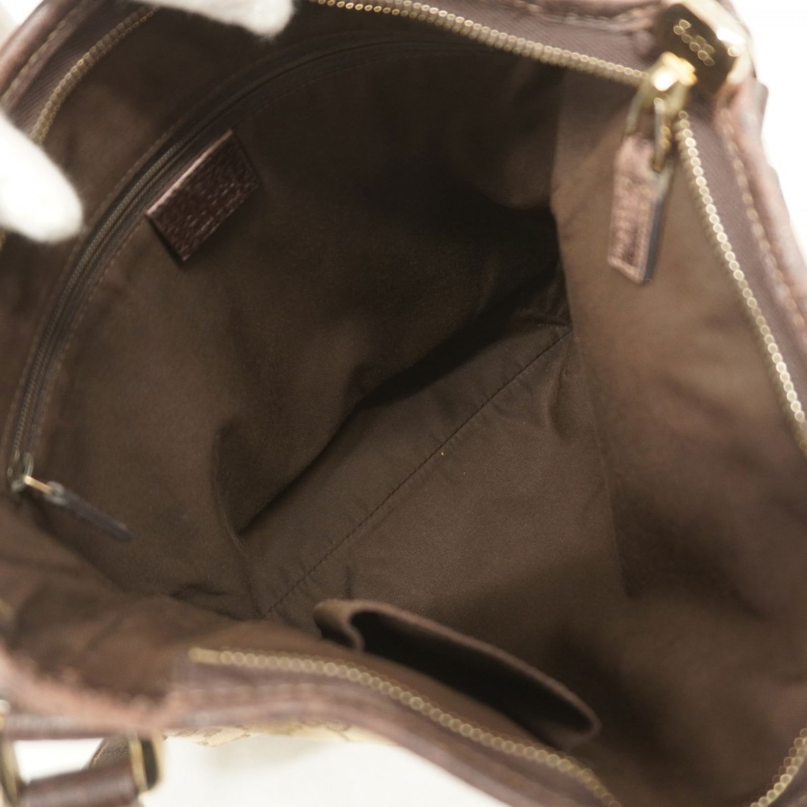 Canvas Gucci Shoulder Bag - 4