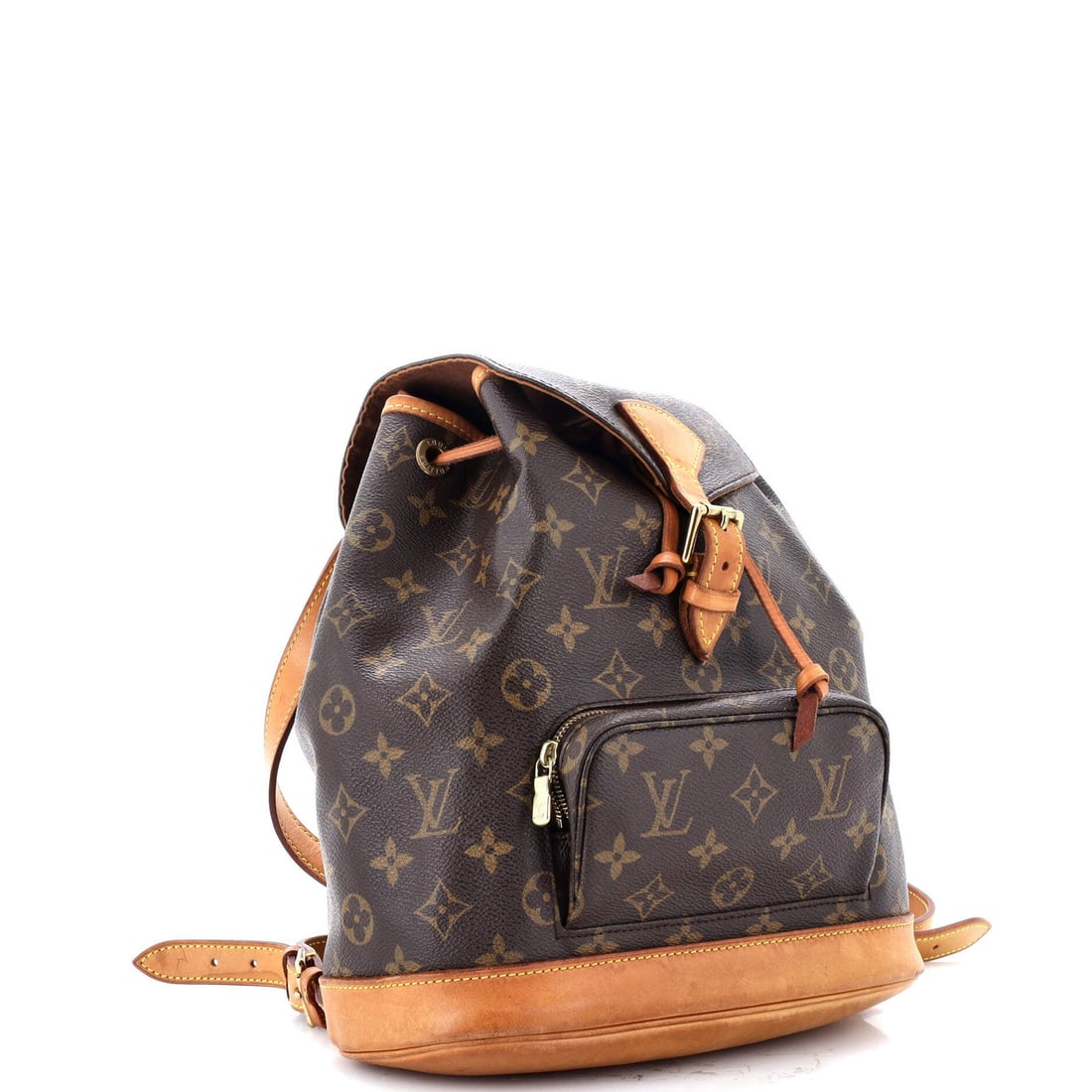 MM Louis Vuitton Vintage Montsouris Backpack Monogram Canvas - 2
