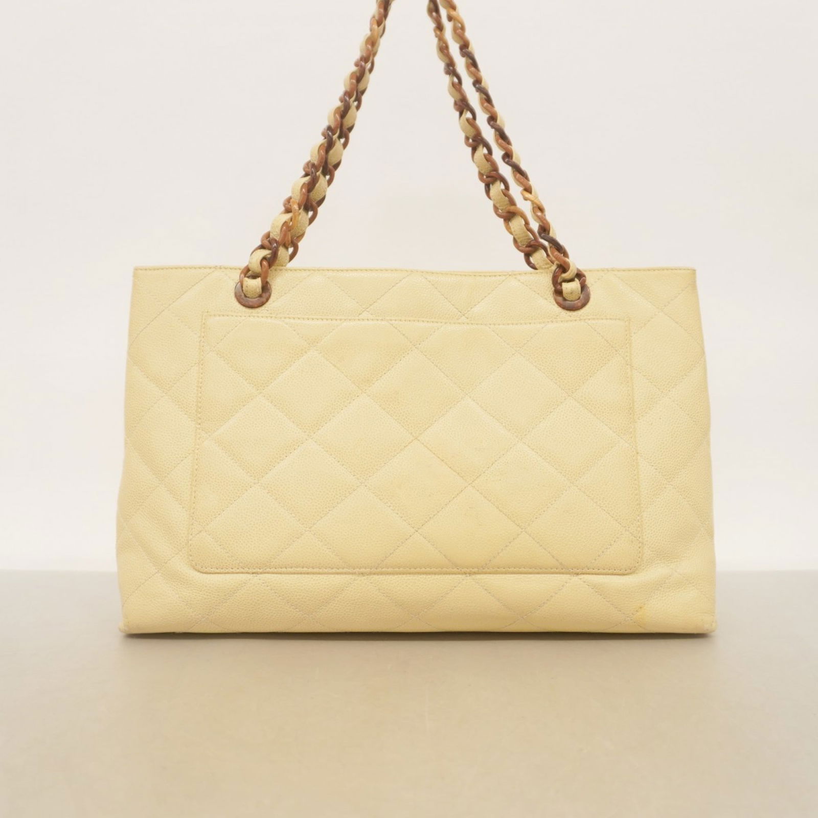 Calfskin Chanel Tote Bag Grained - 17