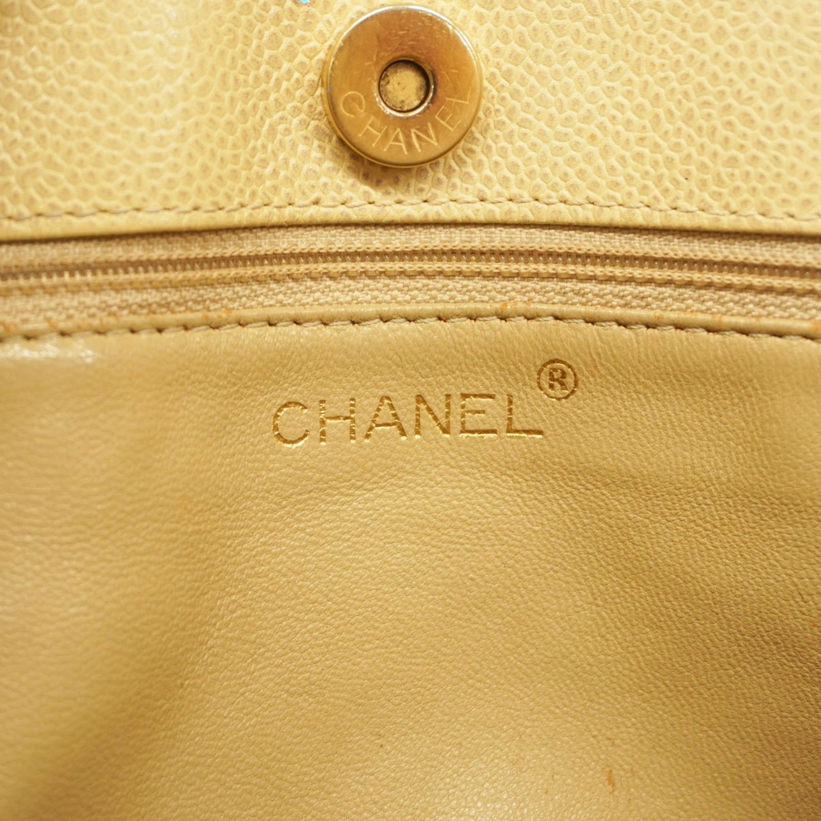 Calfskin Chanel Tote Bag Grained - 5