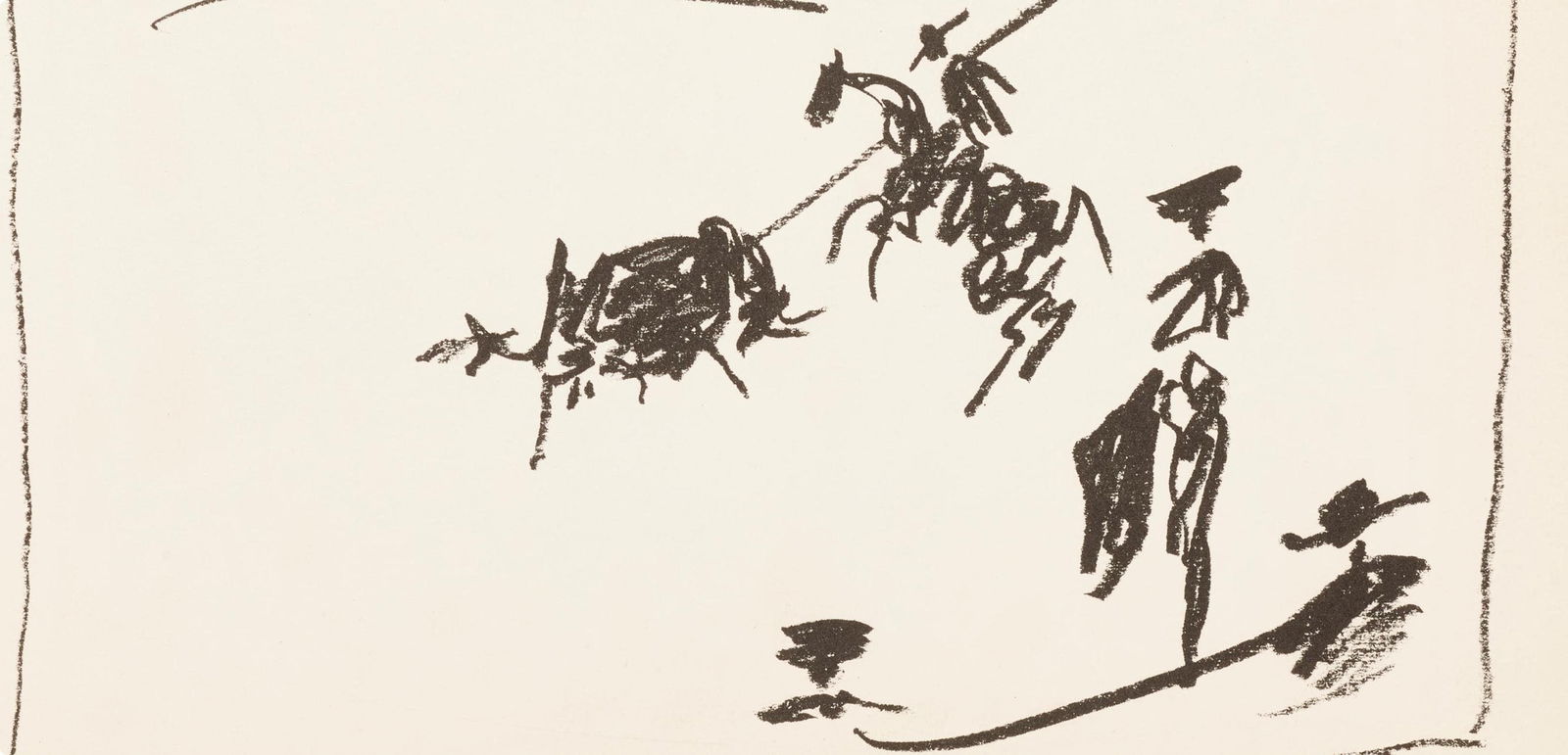 Lithograph - Pablo Picasso - La Pique I (Bloch 1014-47; Cramer 113) - A Los Toros Avec Picasso - 2
