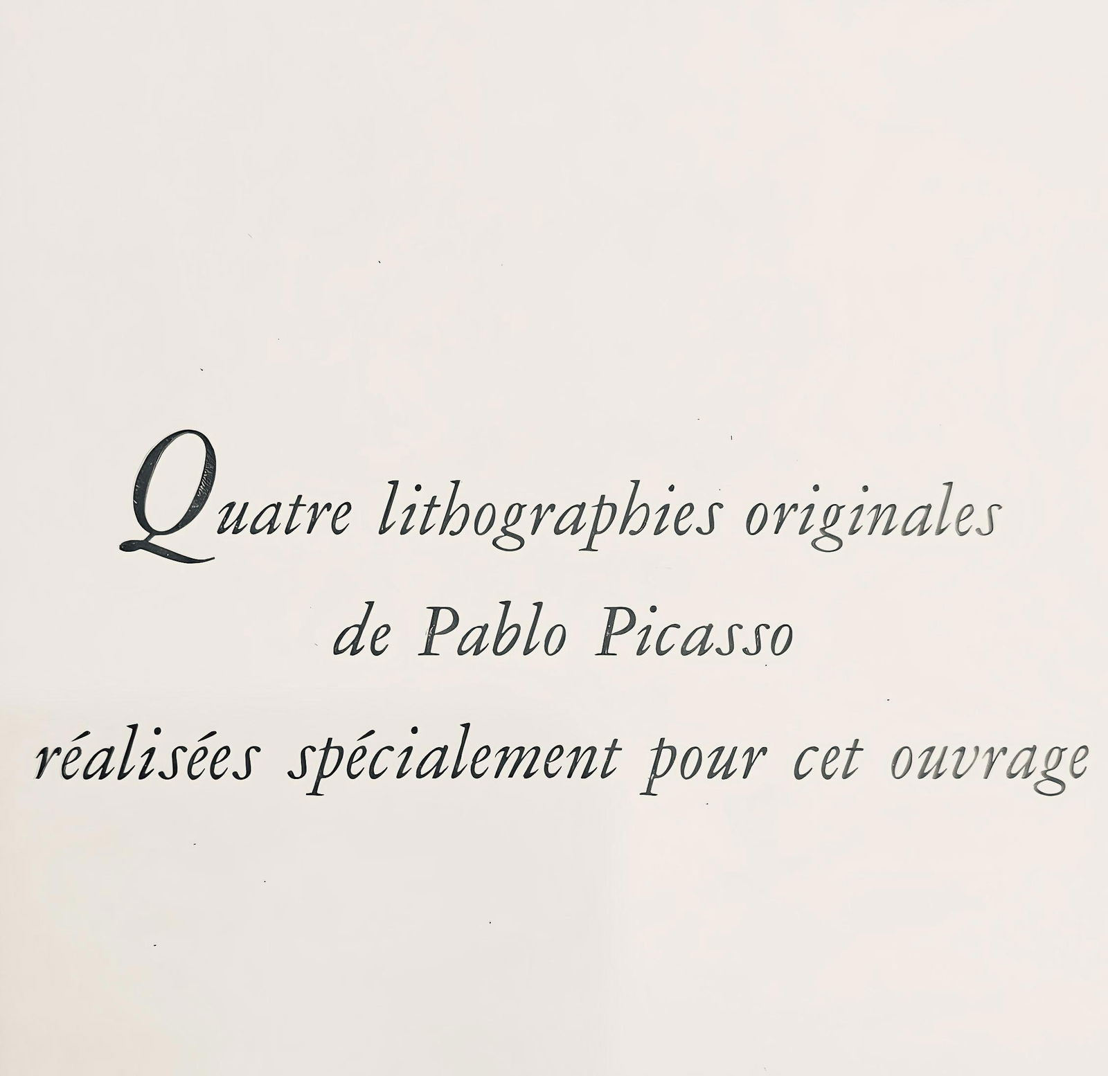 Lithograph - Pablo Picasso - La Pique I (Bloch 1014-47; Cramer 113) - A Los Toros Avec Picasso - 7