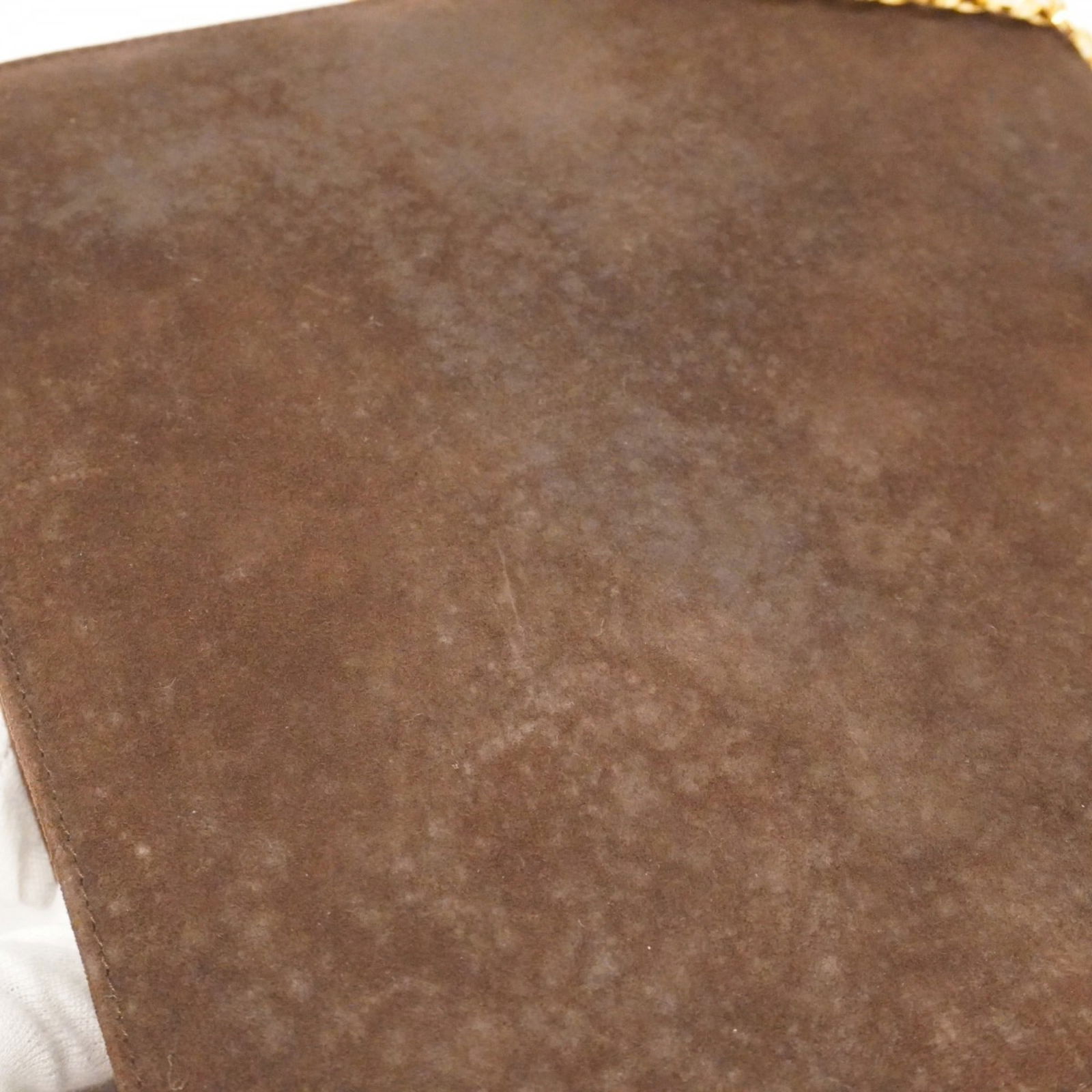 Suede Salvatore Ferragamo Shoulder Bag - 11