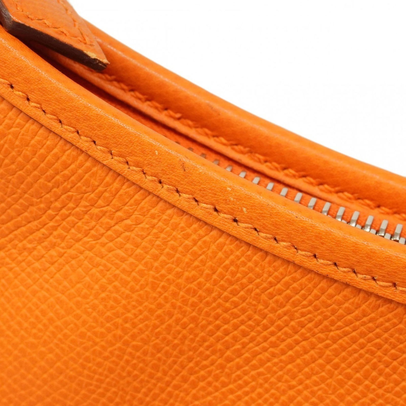Leather Hermes Shoulder Bag Epsom - 12
