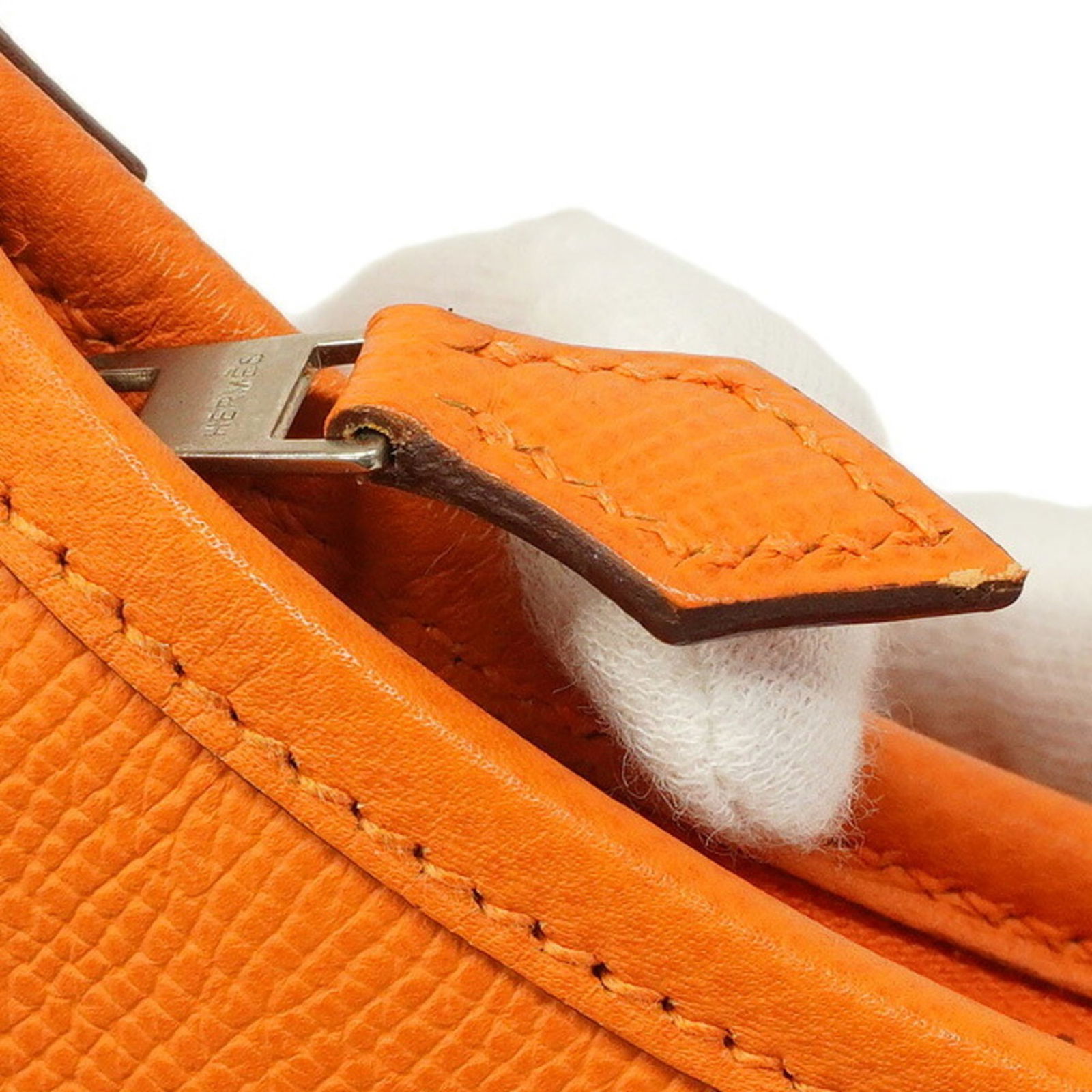 Leather Hermes Shoulder Bag Epsom - 6