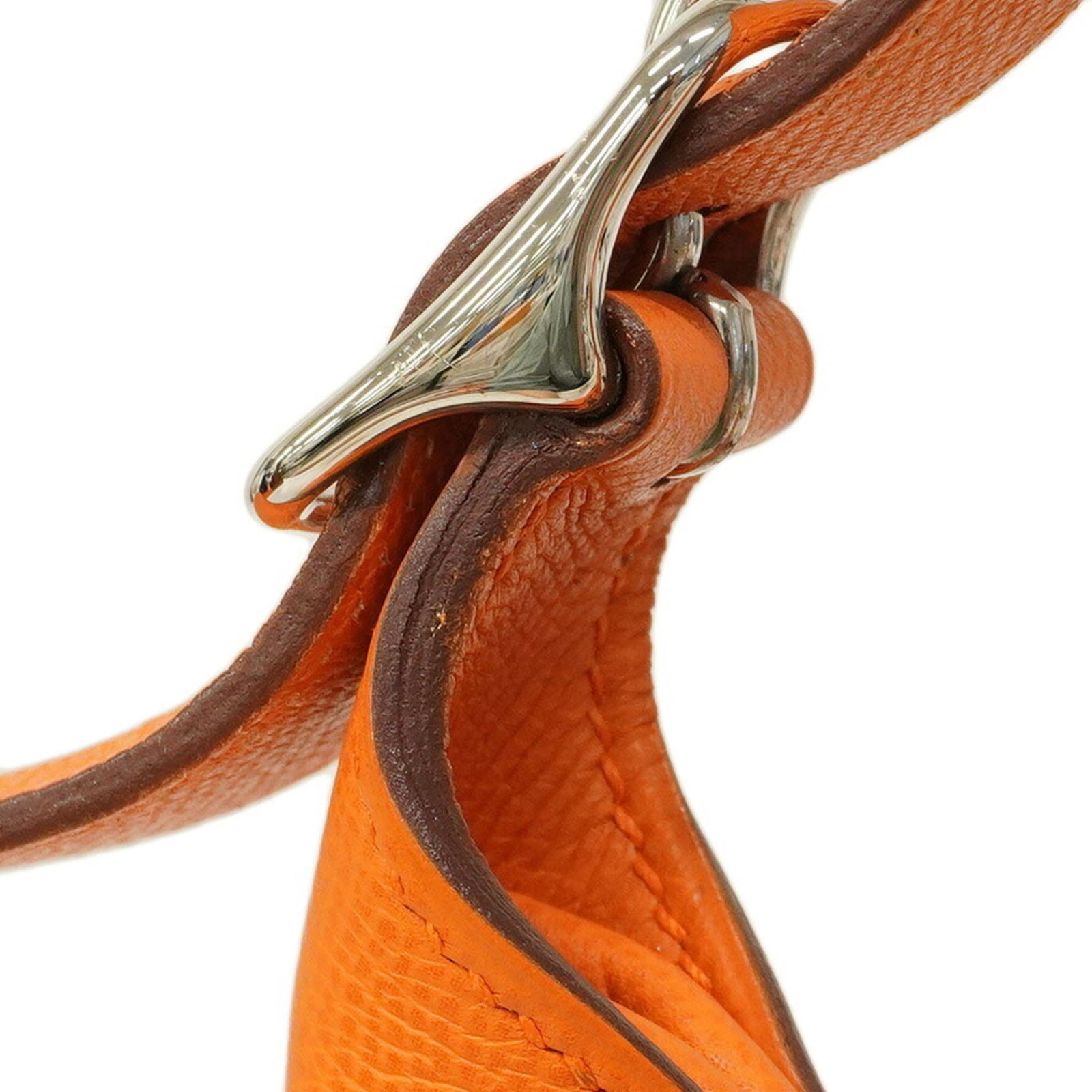 Leather Hermes Shoulder Bag Epsom - 7