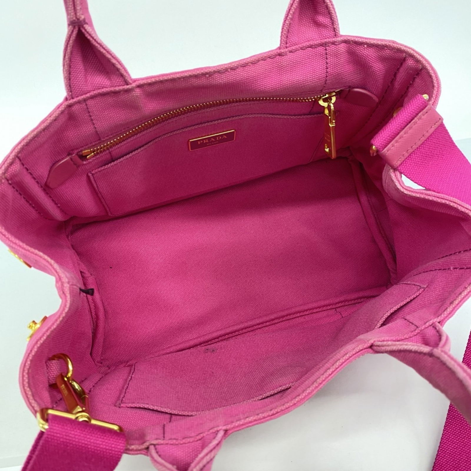 Canvas Prada Tote Bag - 4