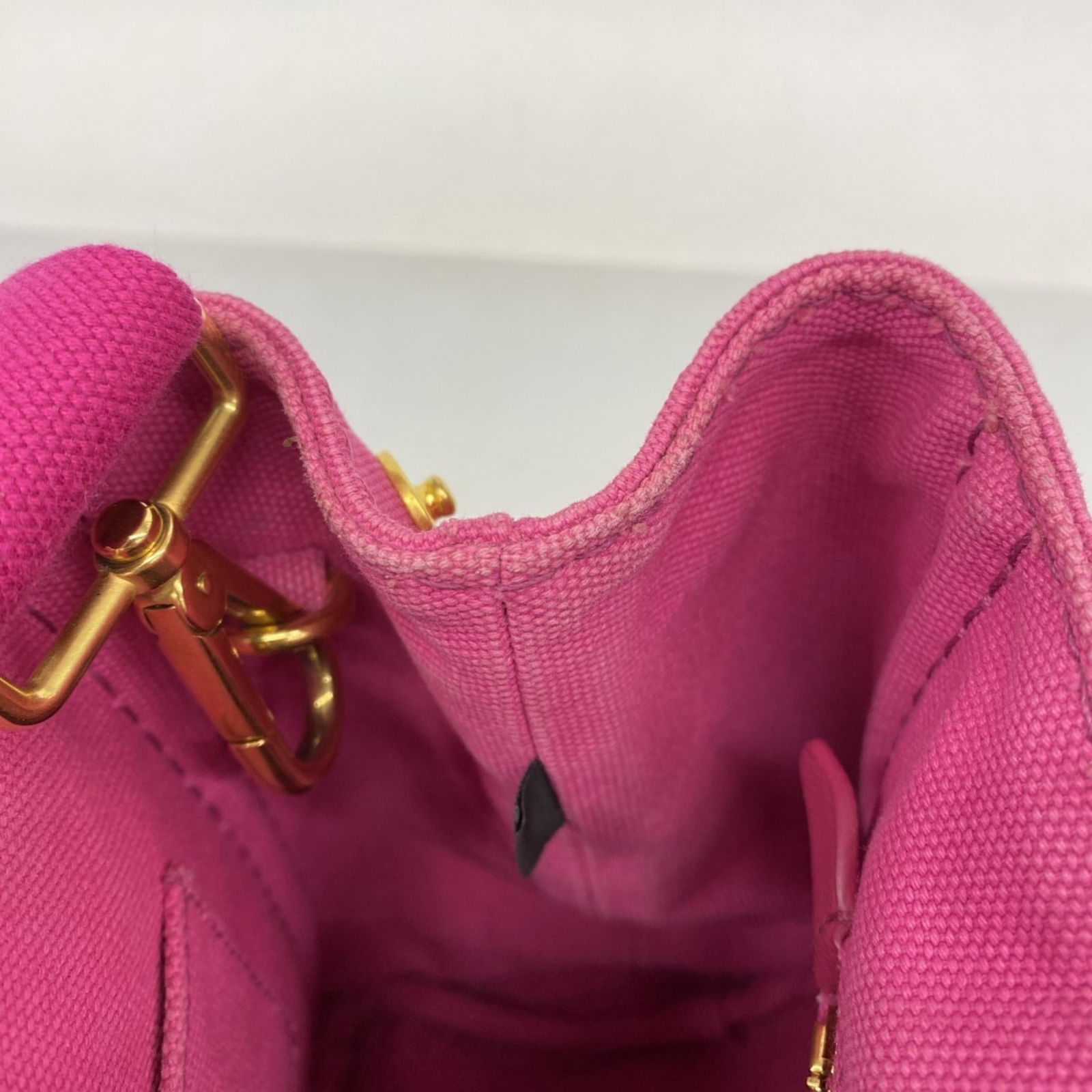 Canvas Prada Tote Bag - 7