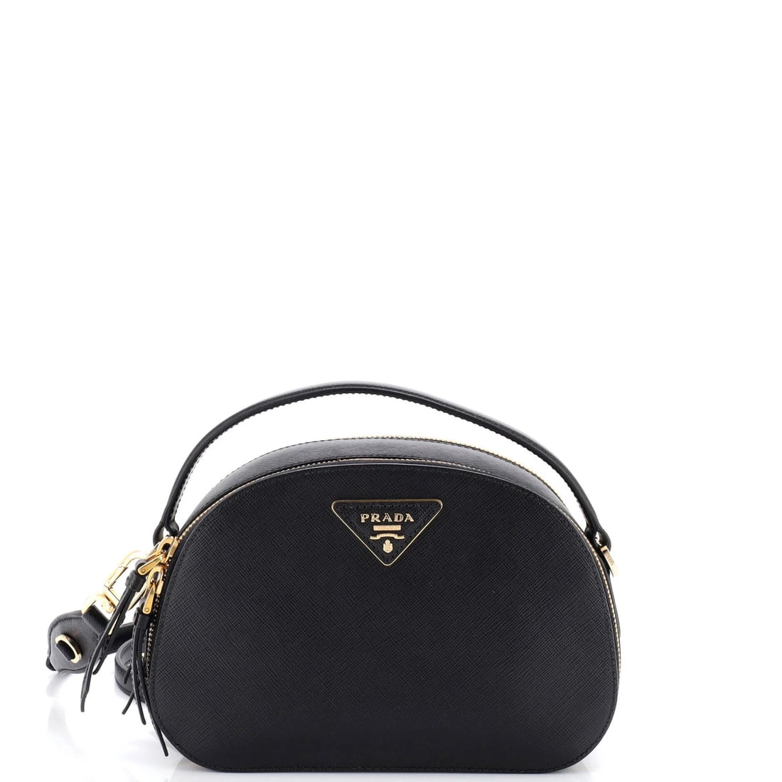 Small Prada Odette Top Handle Bag Saffiano Leather (1 of 6)