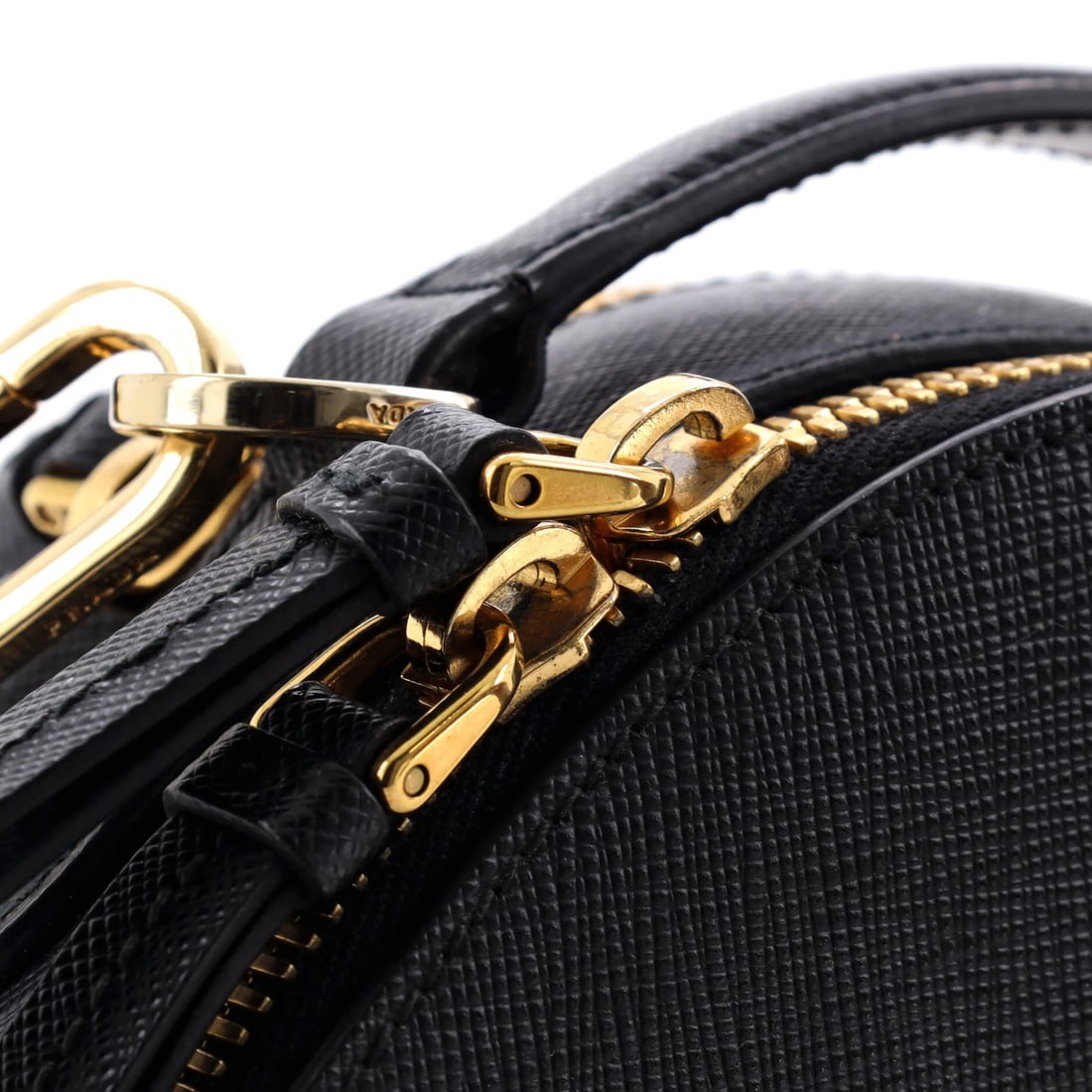 Small Prada Odette Top Handle Bag Saffiano Leather - 6