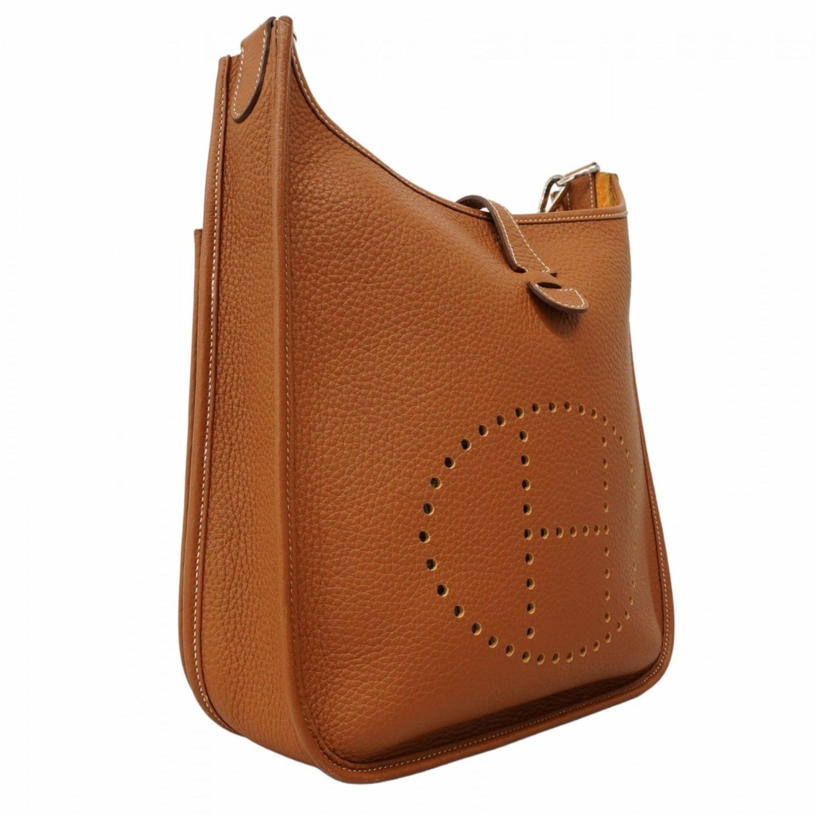 Leather Hermes Shoulder Bag Taurillon Clemence - 2