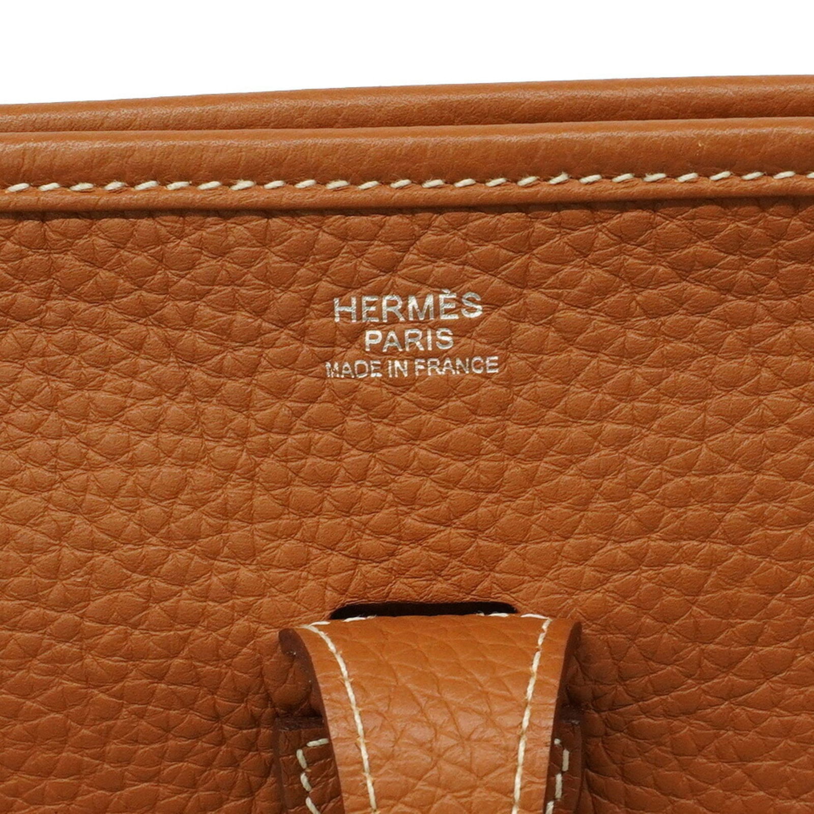 Leather Hermes Shoulder Bag Taurillon Clemence - 5