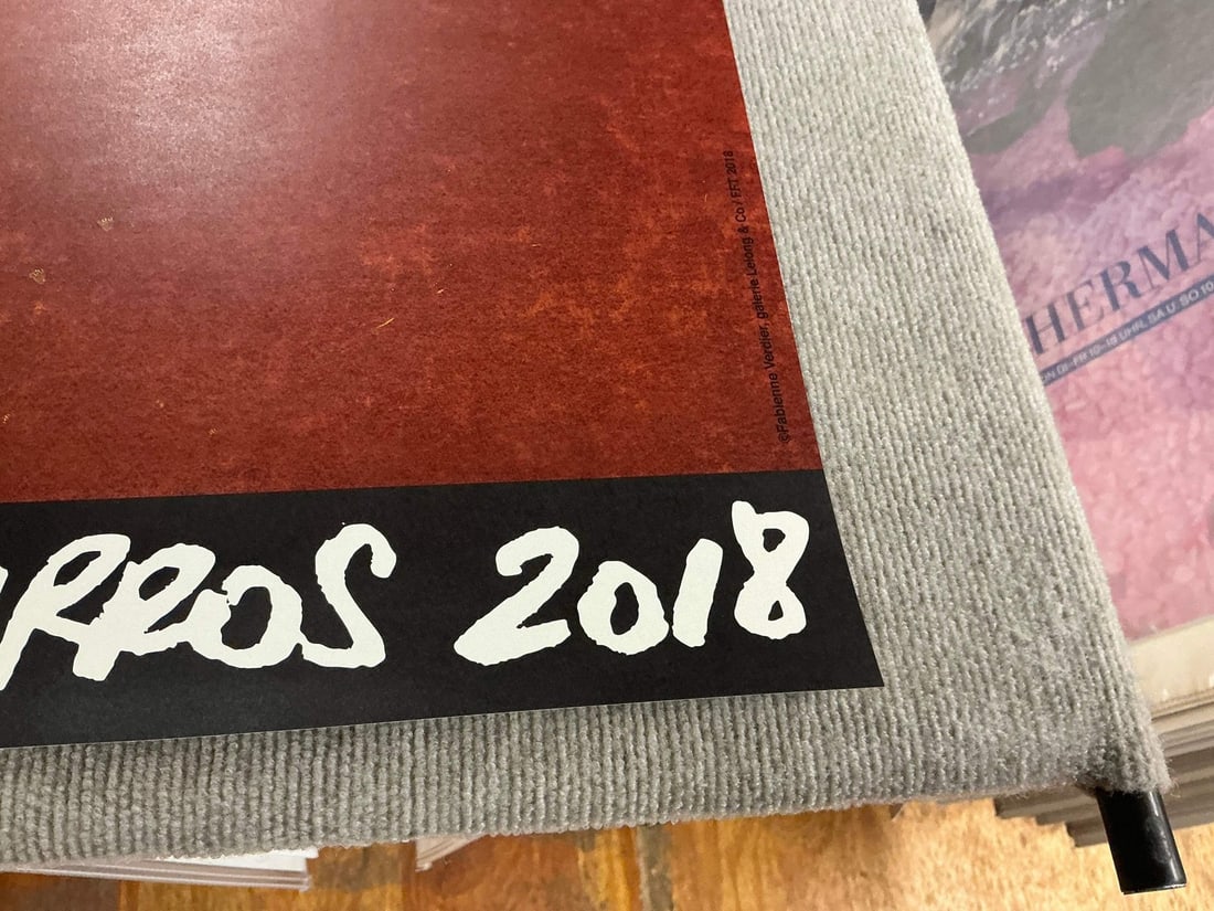 Contempora FABIENNE VERDIER Roland Garros French Open 31.5" x 20.75" Poster 2018 - 14