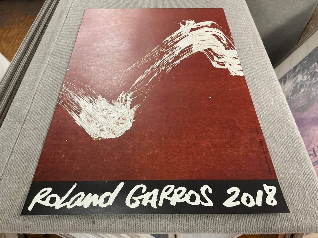 Contempora FABIENNE VERDIER Roland Garros French Open 31.5" x 20.75" Poster 2018 - 5
