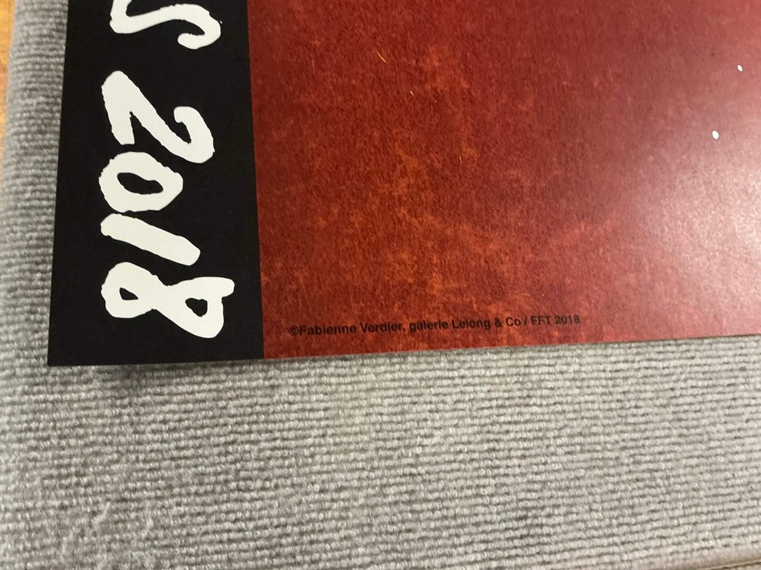 Contempora FABIENNE VERDIER Roland Garros French Open 31.5" x 20.75" Poster 2018 - 8