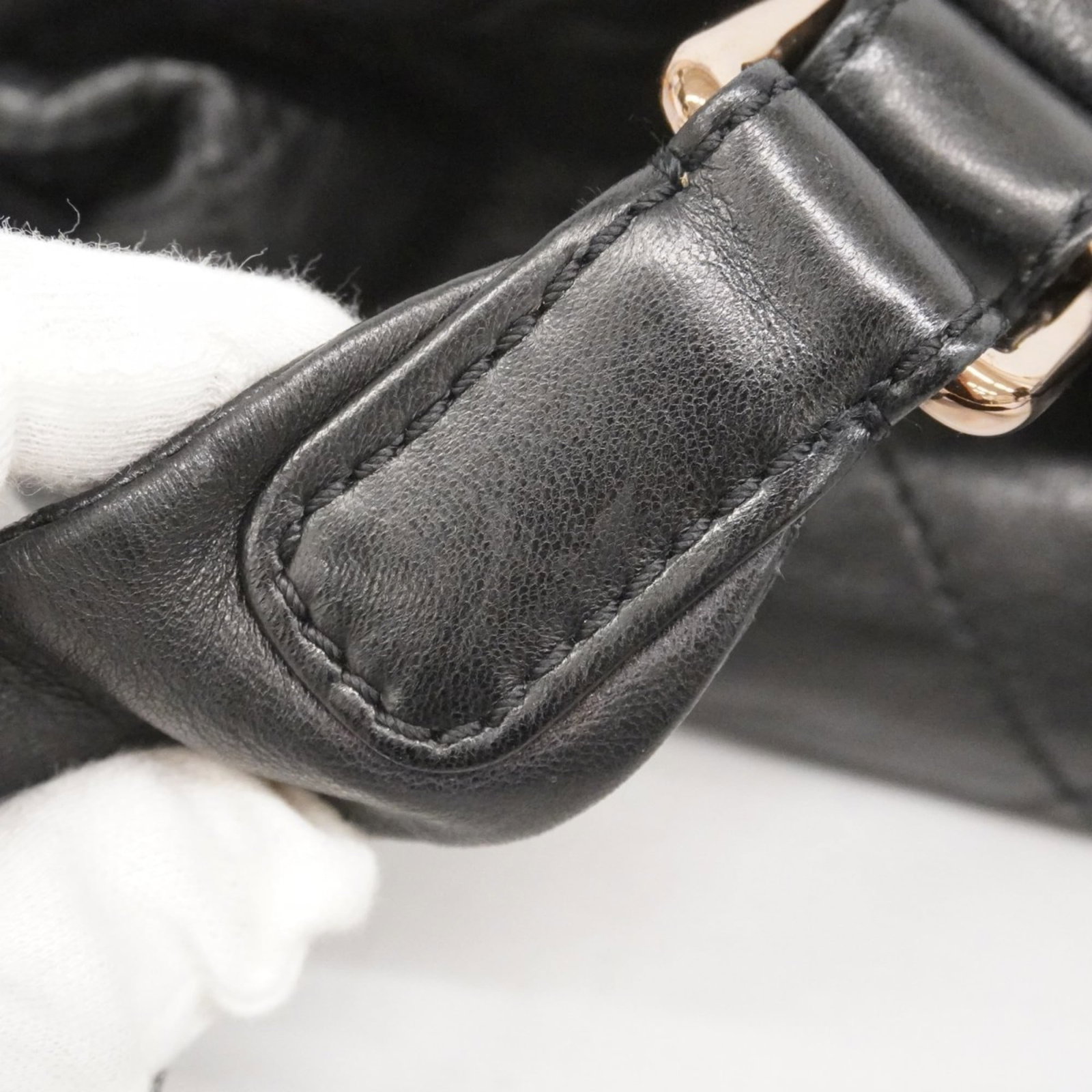 Leather Chanel Handbag - 12