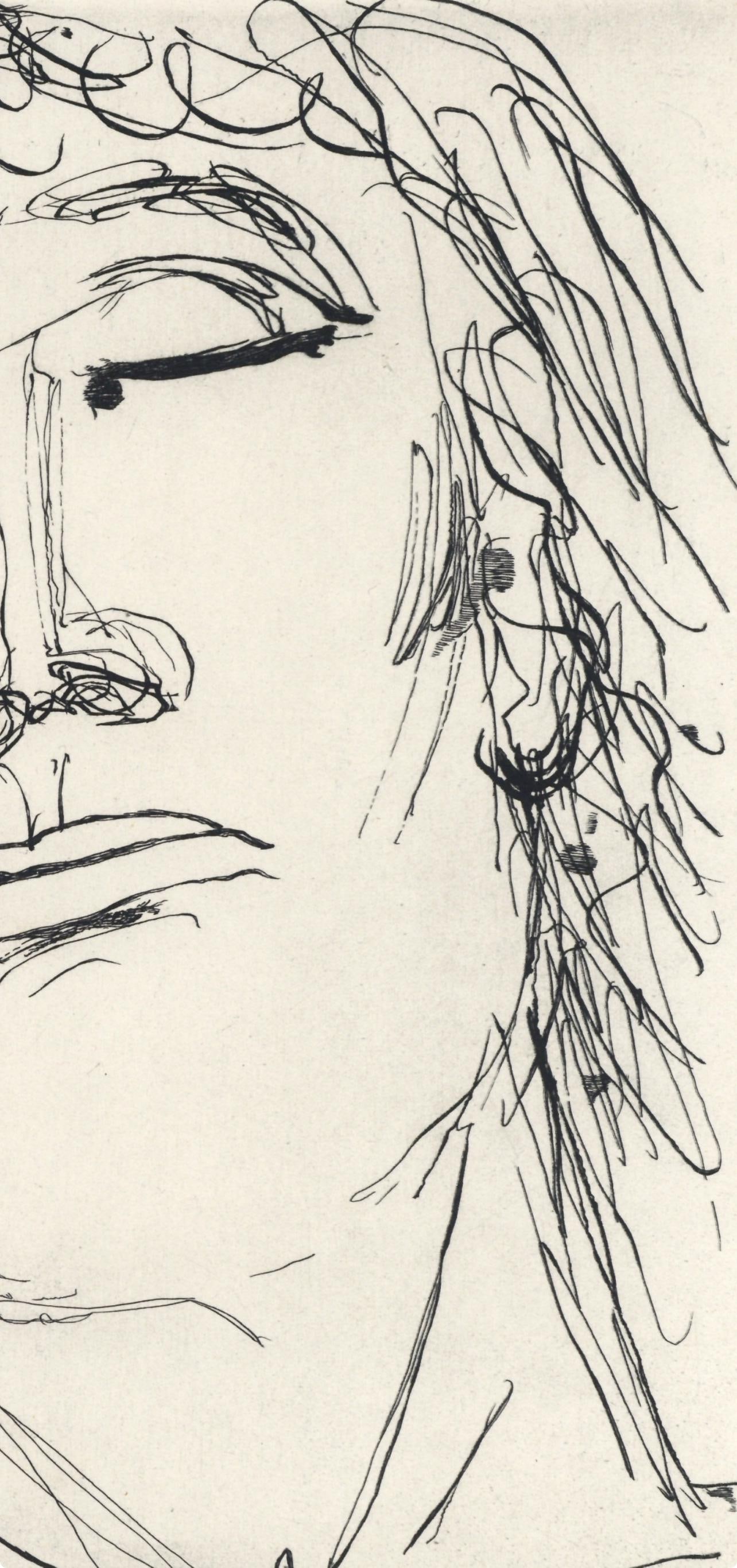 Etching - Henri de Waroquier - Composition - Alternance - 5