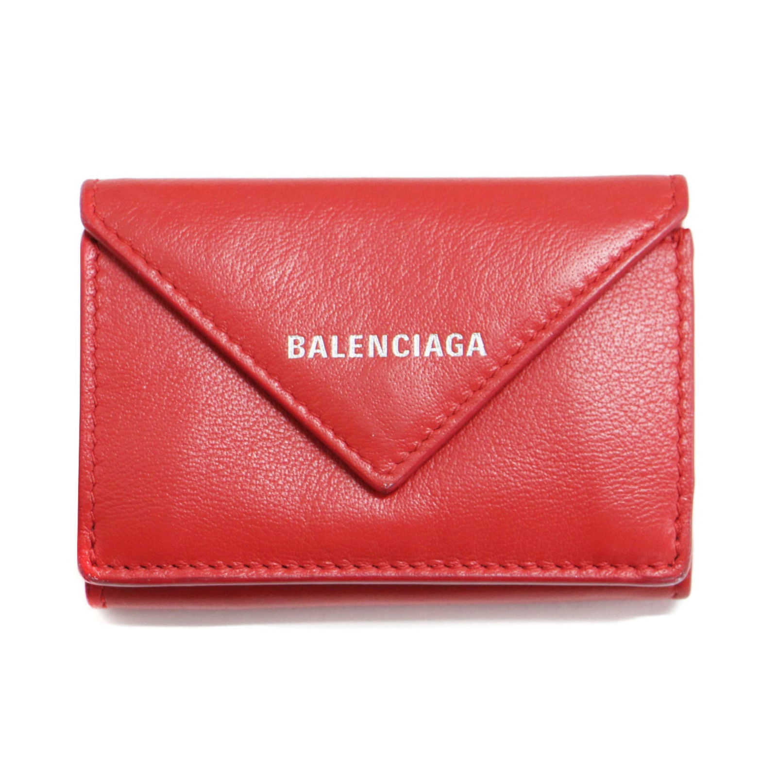 Leather Balenciaga Wallet (Tri-Fold): Leather Balenciaga Wallet (Tri-Fold) This listing features Leather Balenciaga Wallet (Tri-Fold). Item specifics are provided below. Item Specifics: Brand: Balenciaga Type: Wallet (Tri-Fold) Gender: Wo