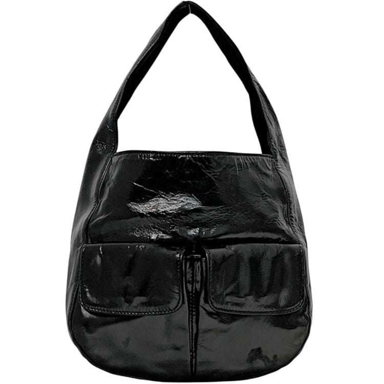 Tote Bag Patent Leather - Prada Handbag (1 of 11)