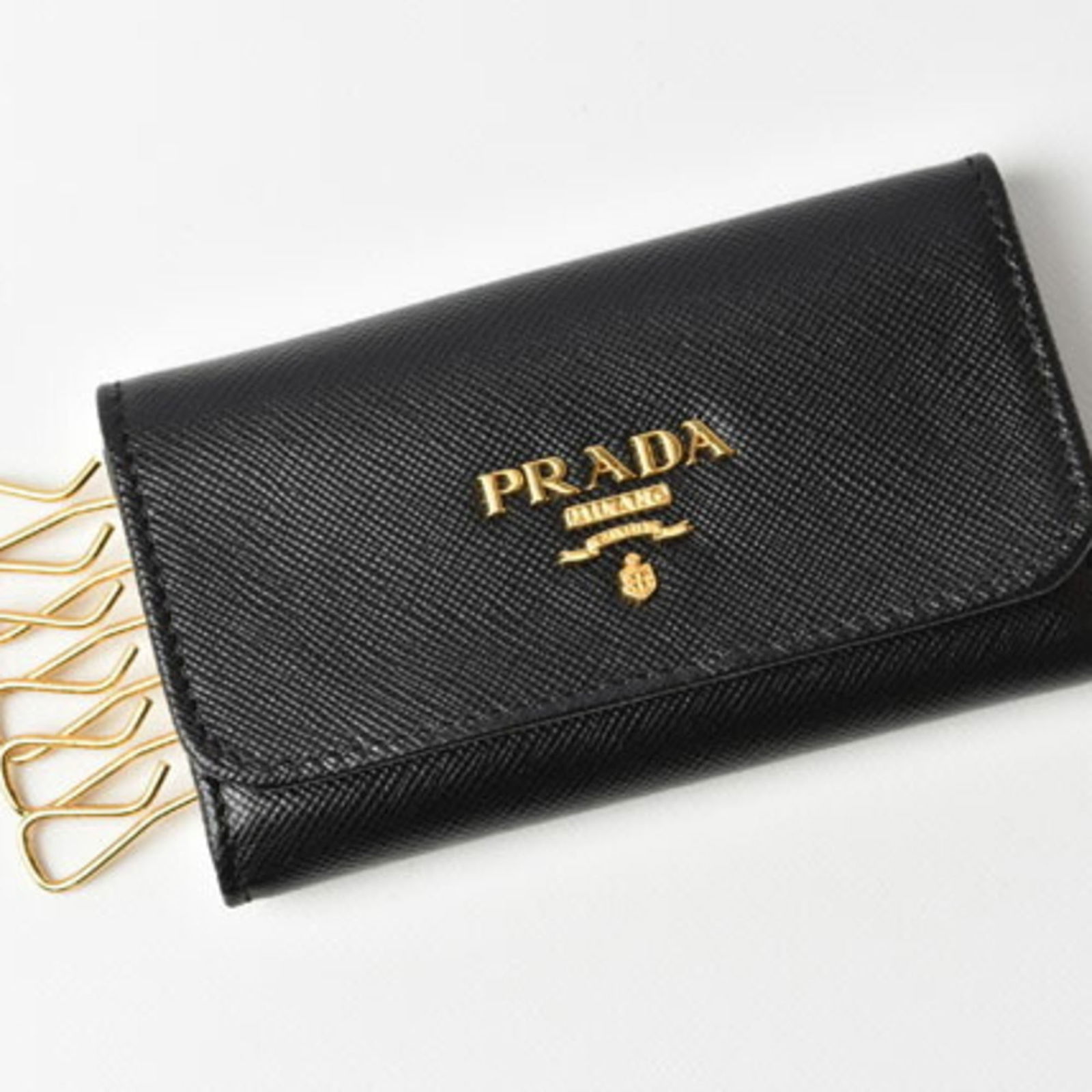 Leather Prada Keycase - 3