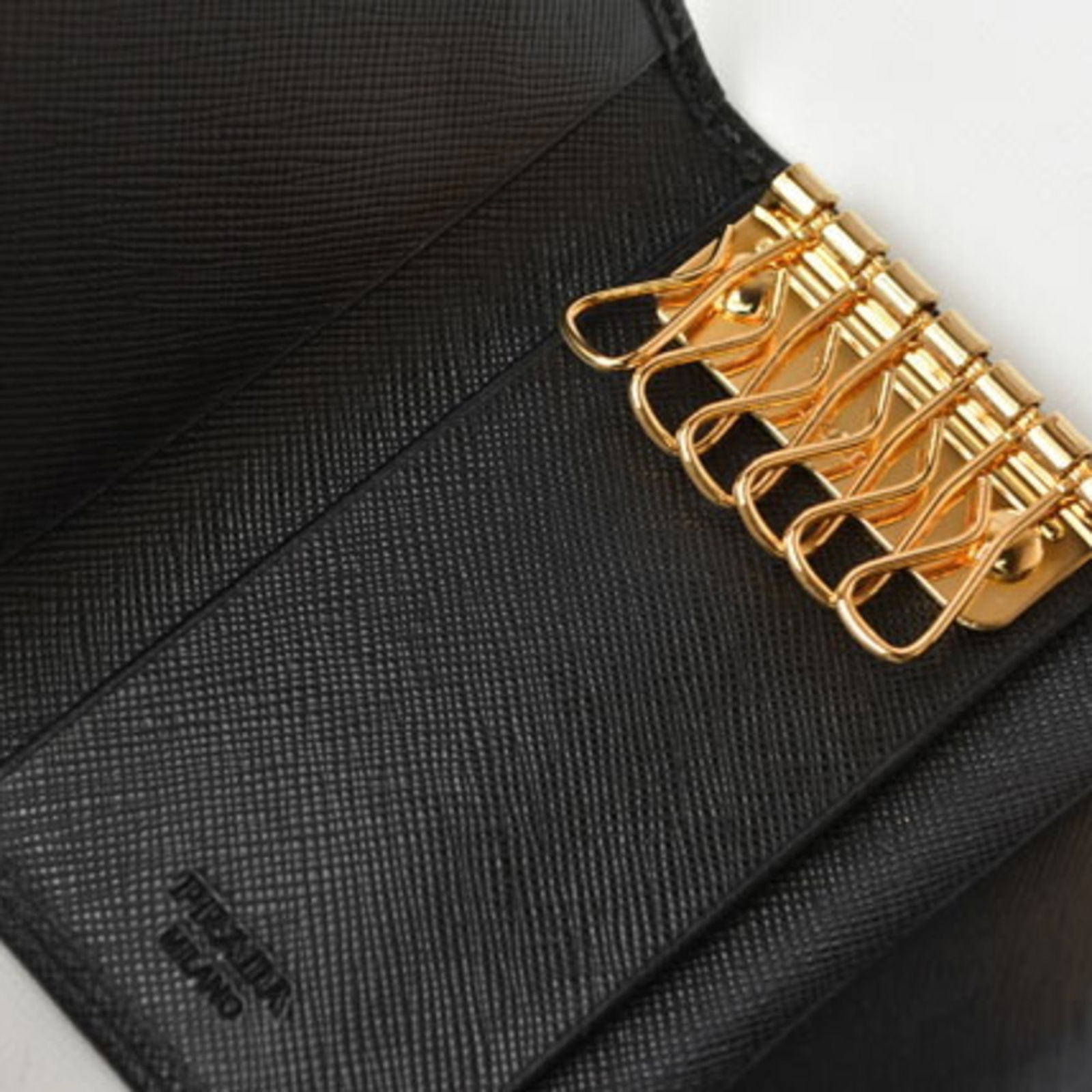 Leather Prada Keycase - 7