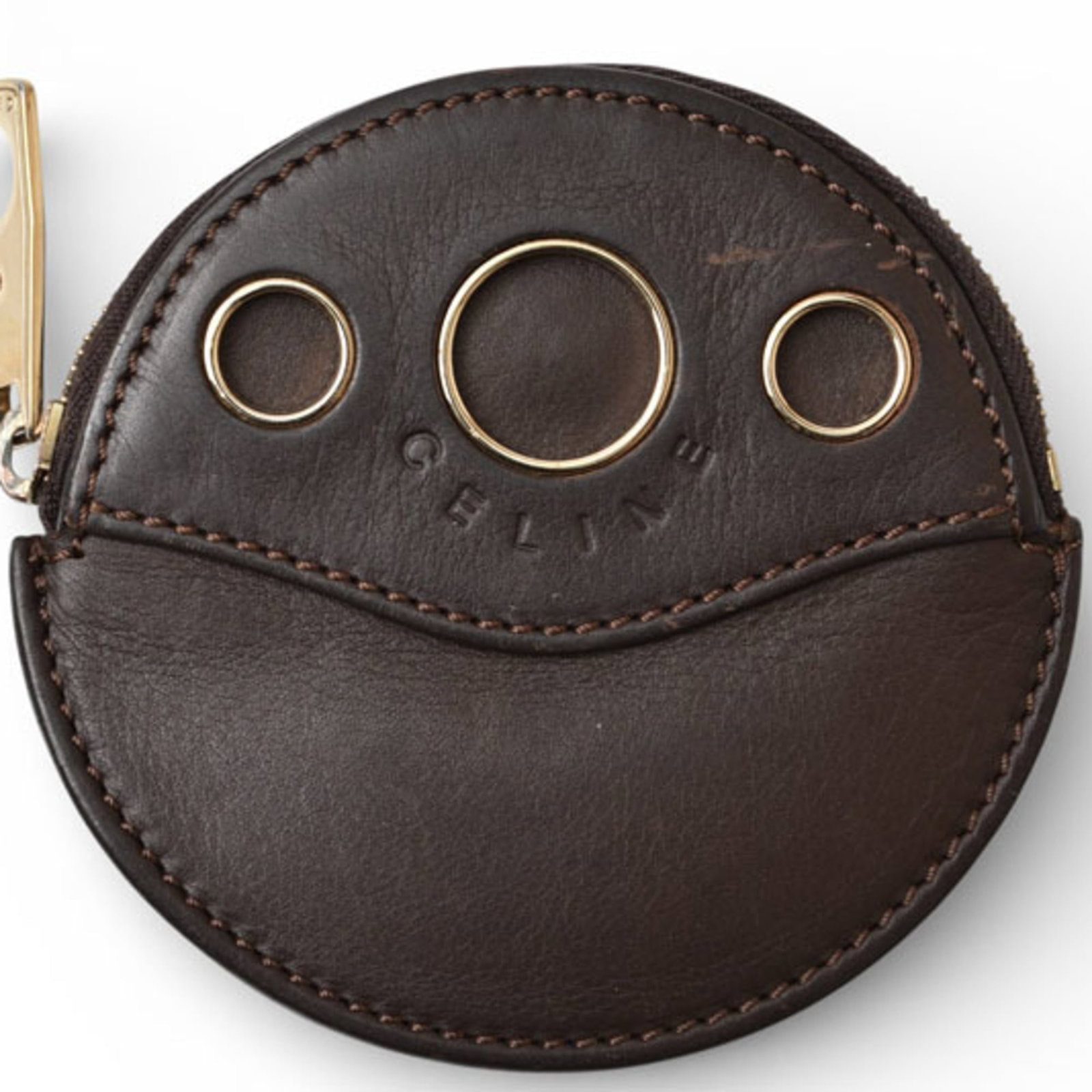 Leather Celine Coin Purse/ Coin Case (1 of 9)