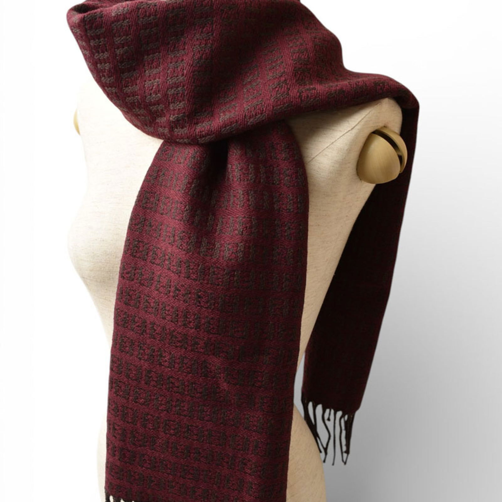 Wool Fendi Shawl - 3