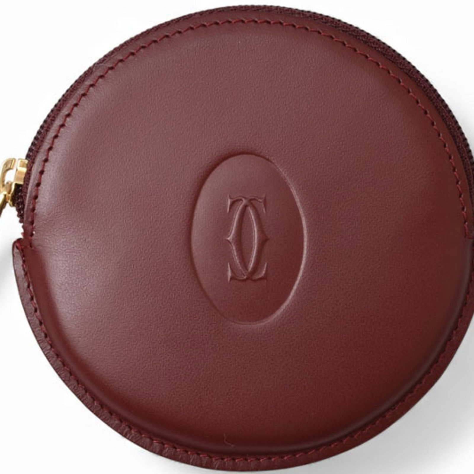 Leather Cartier Coin Purse/ Coin Case (1 of 8)