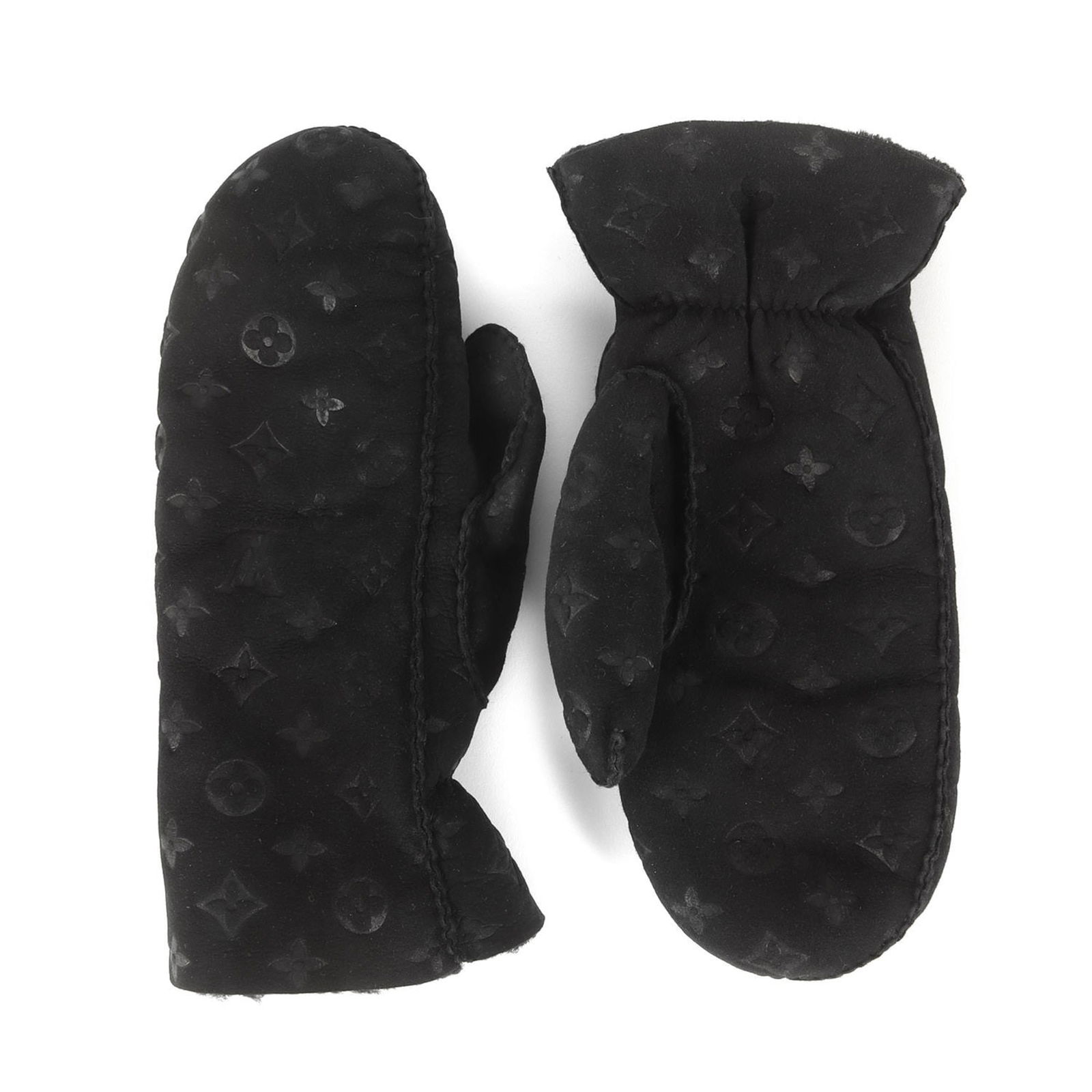 Leather Louis Vuitton Warm Gloves (1 of 4)