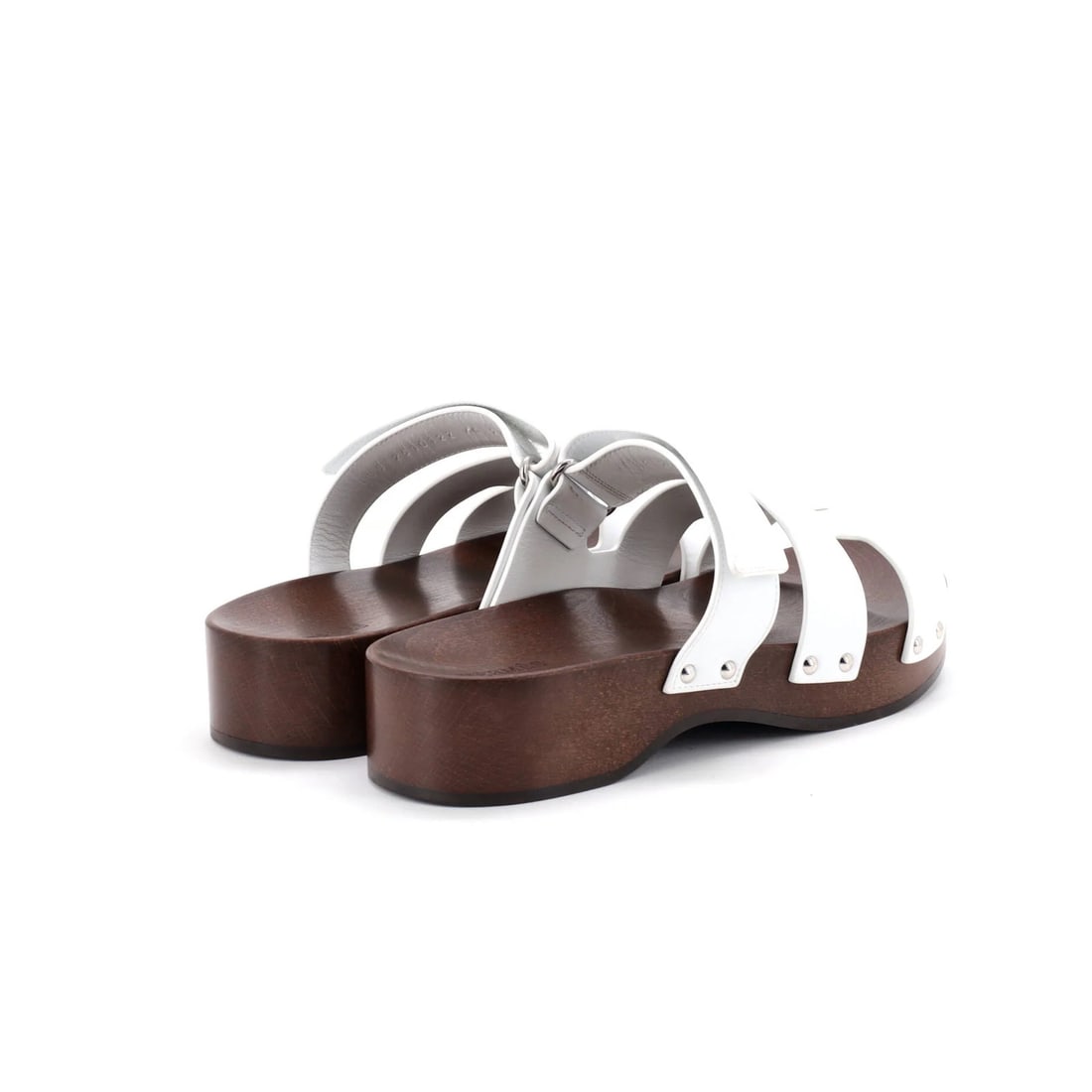 Leather Hermes Women's Kos Clogs - 3
